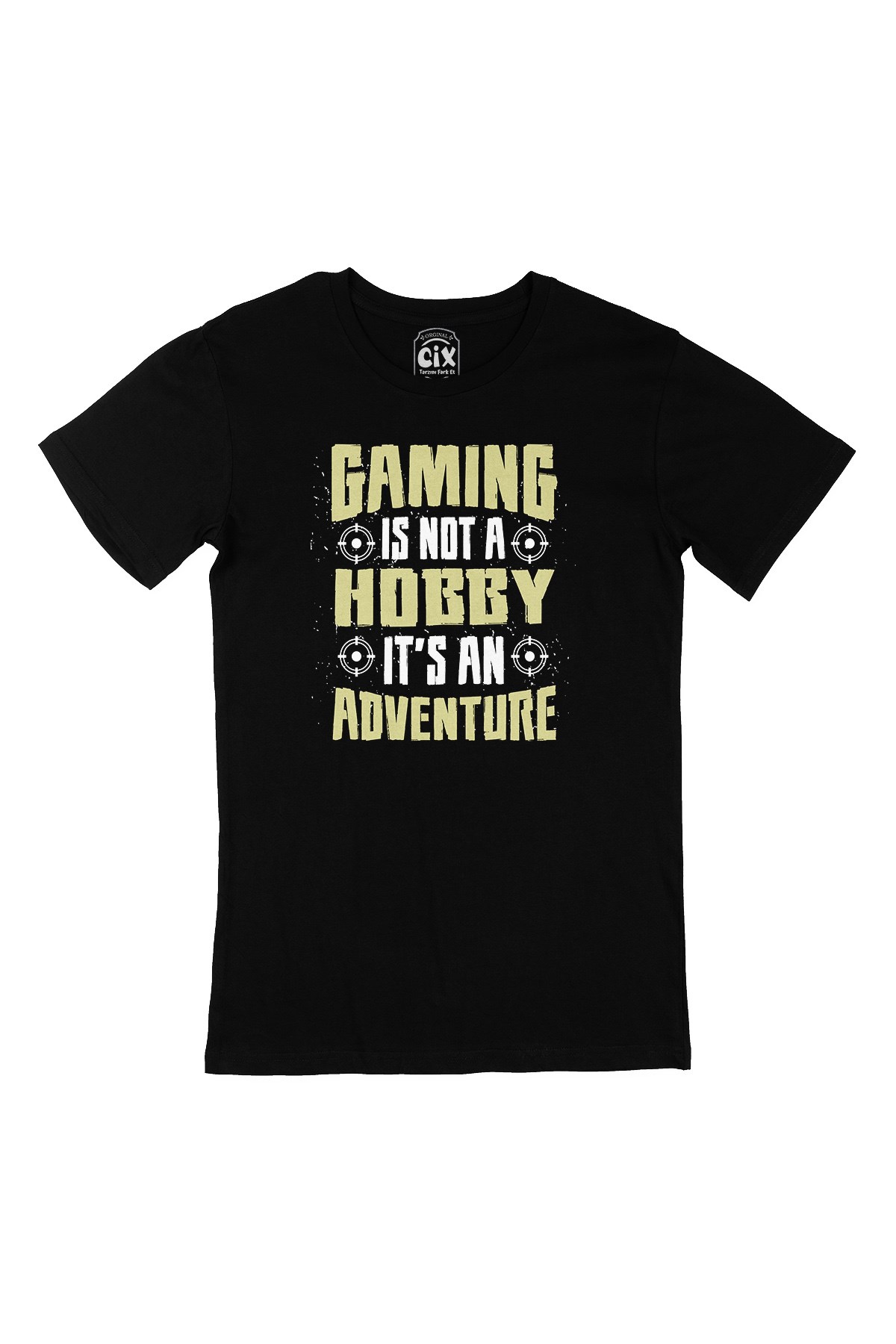 Gaming Is Not A Hobby Siyah Tişört