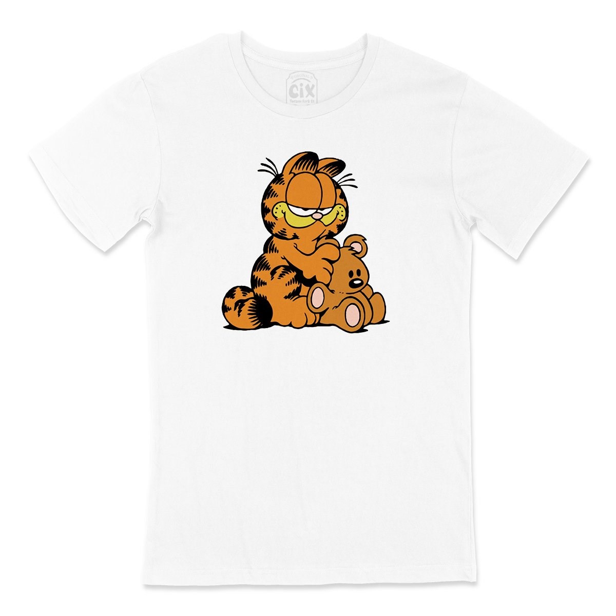 Garfield İle Sevimli Ayıcık Tişört