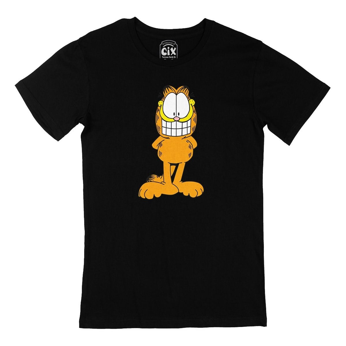 Gıcık Garfield Siyah Tişört