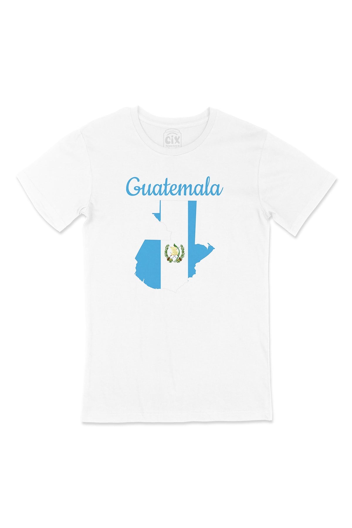 Guatemala Haritalı ve Bayraklı Tişört