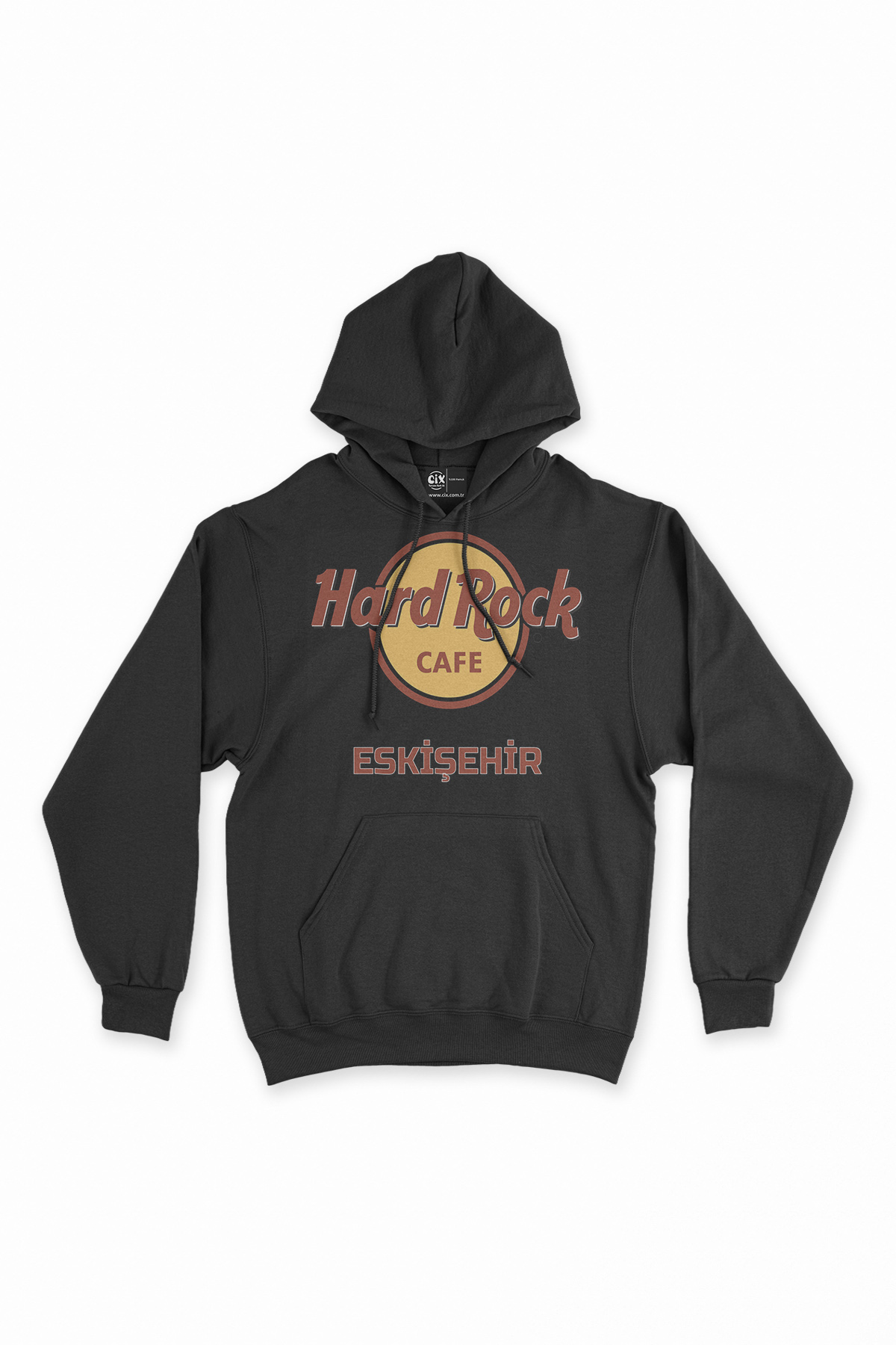 Hard Rock Cafe Eskişehir Siyah Sweatshirt Hoodie