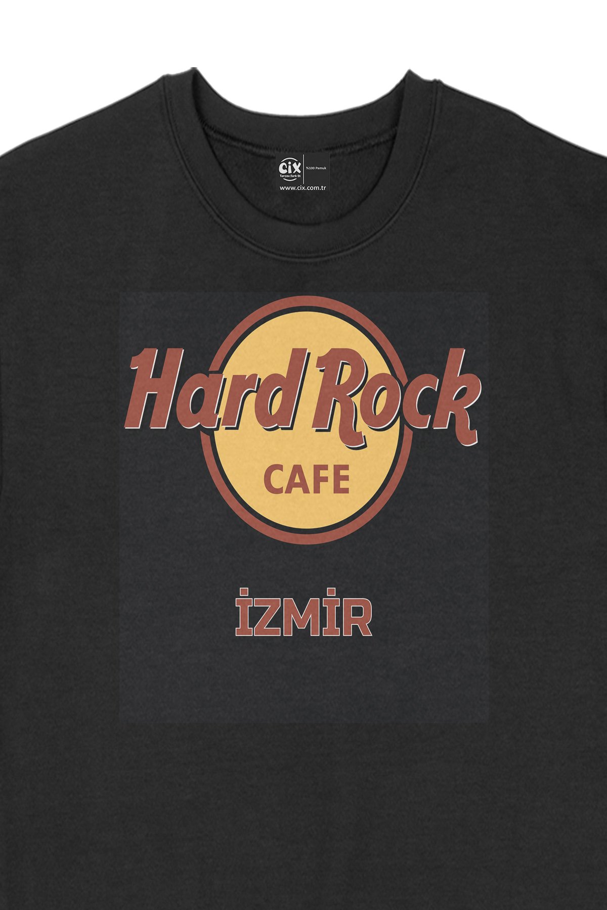Hard Rock Cafe zmir Siyah Sweatshirt