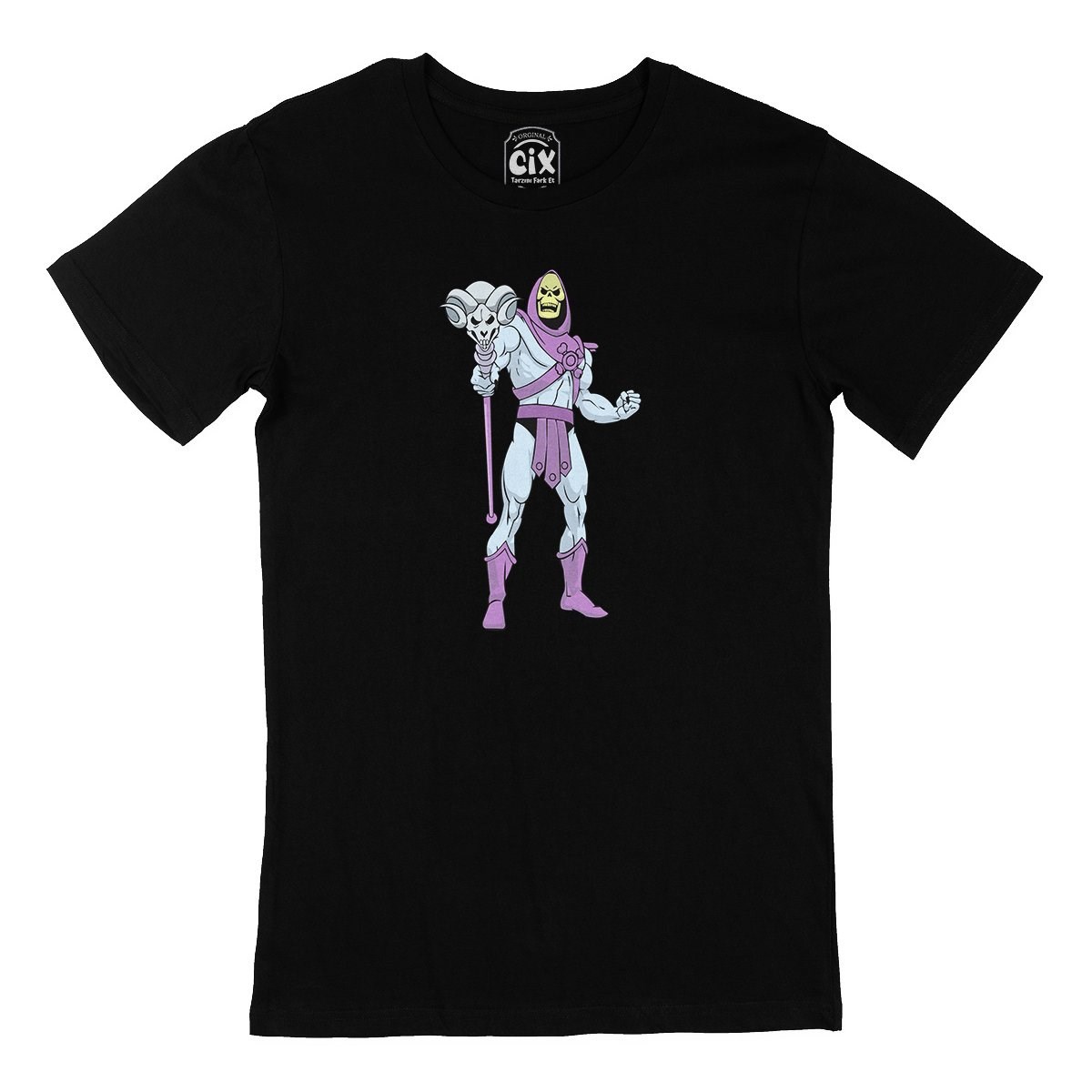 He-Man İskeletor Siyah Tişört