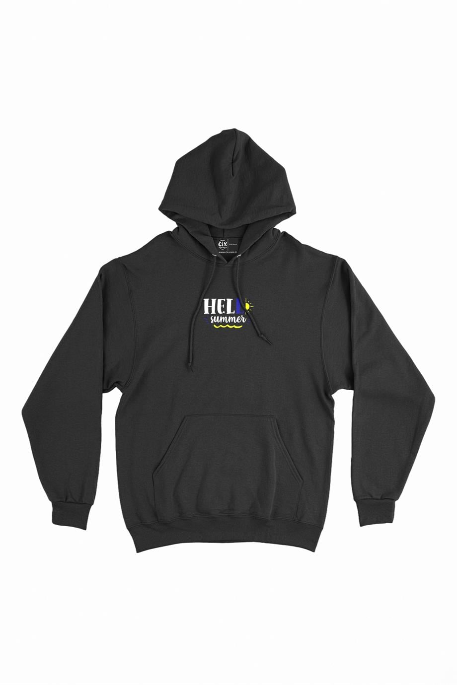 Hello Summer Yaz Minimal Kapşonlu Sweatshirt Hoodie Hello Summer Yaz Minimal Kapşonlu Sweatshirt Hoodie - Ücretsiz Kargo