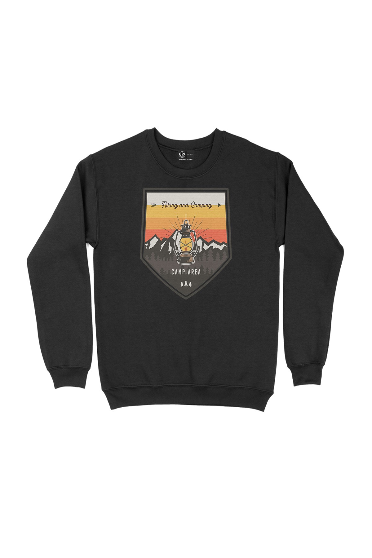 Highway Caravan Siyah Sweatshirt