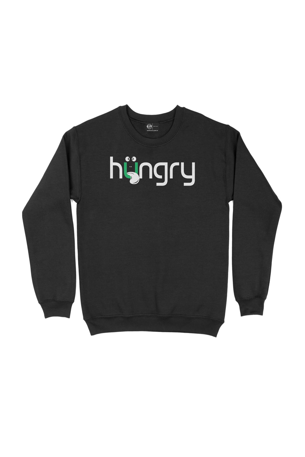 Hungry Siyah Sweatshirt