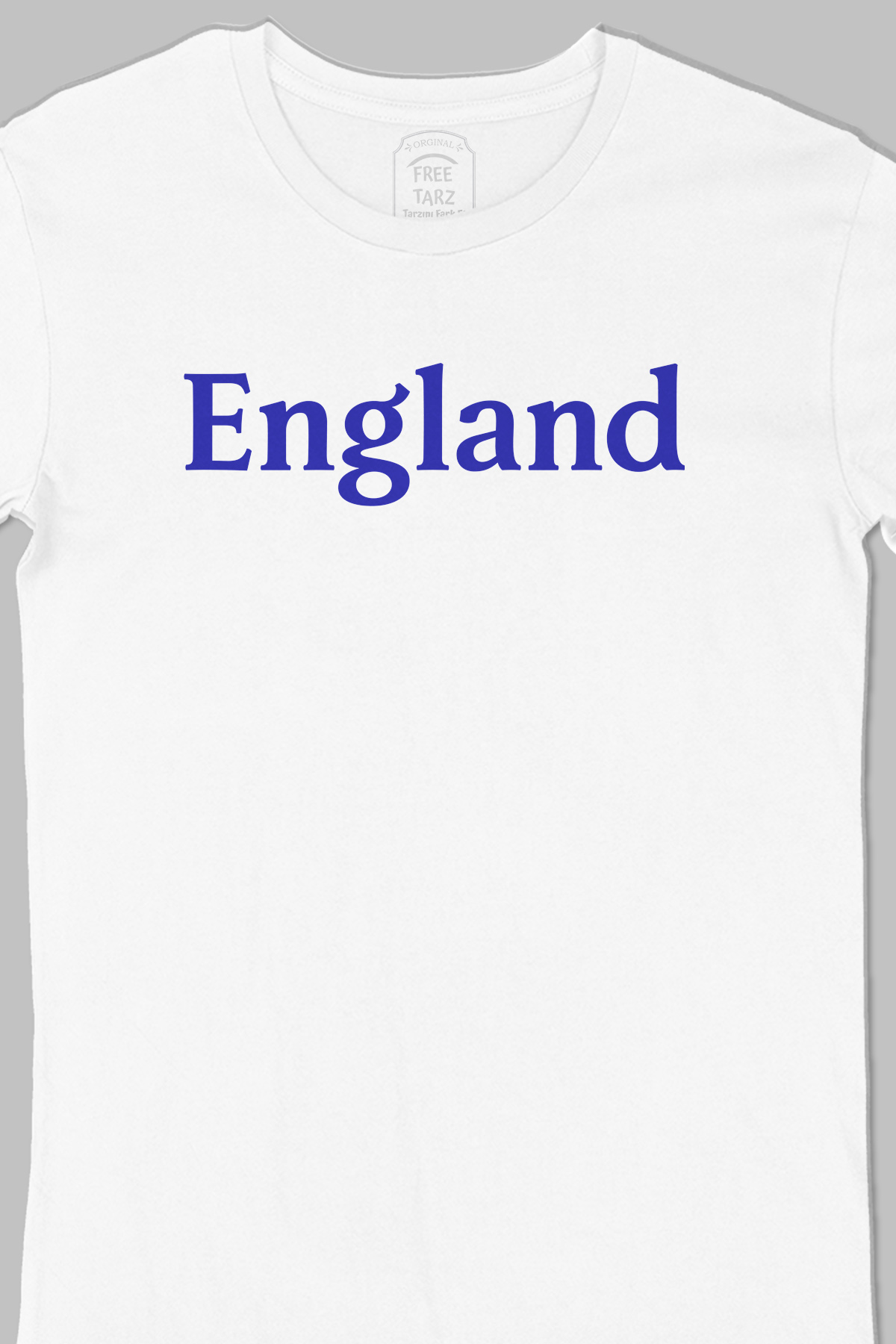 İngiltere England Büyük Baskılı Beyaz Tişört İngiltere England Büyük Baskılı Beyaz Tişört - Ücretsiz Kargo