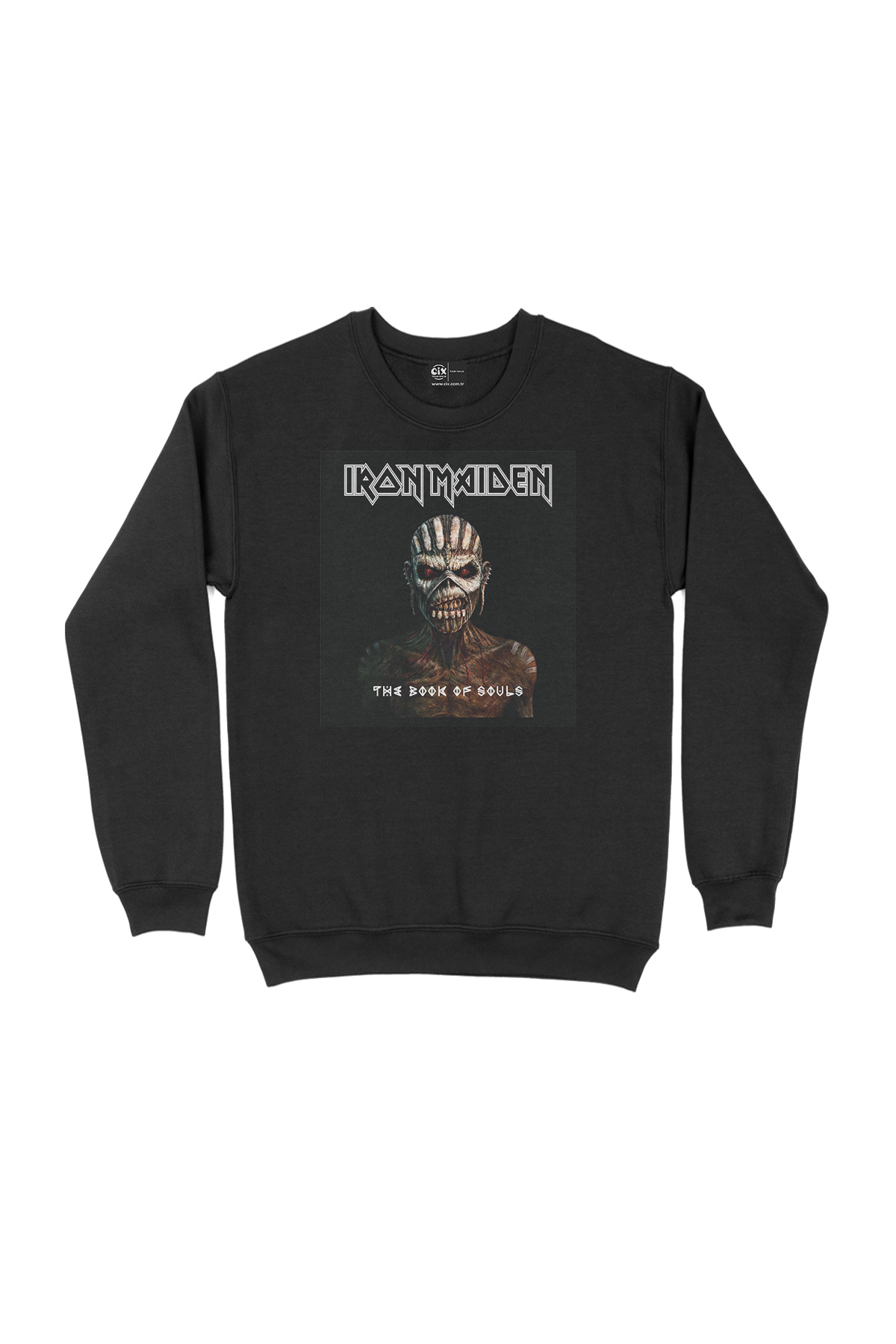 Iron Maiden The Book Of Souls Siyah Sweatshirt