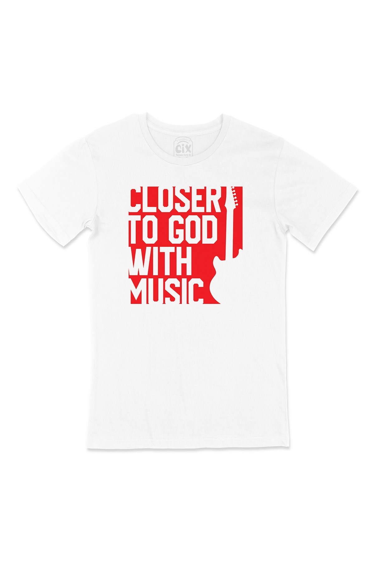 Kırmızı Closer To God Tişört