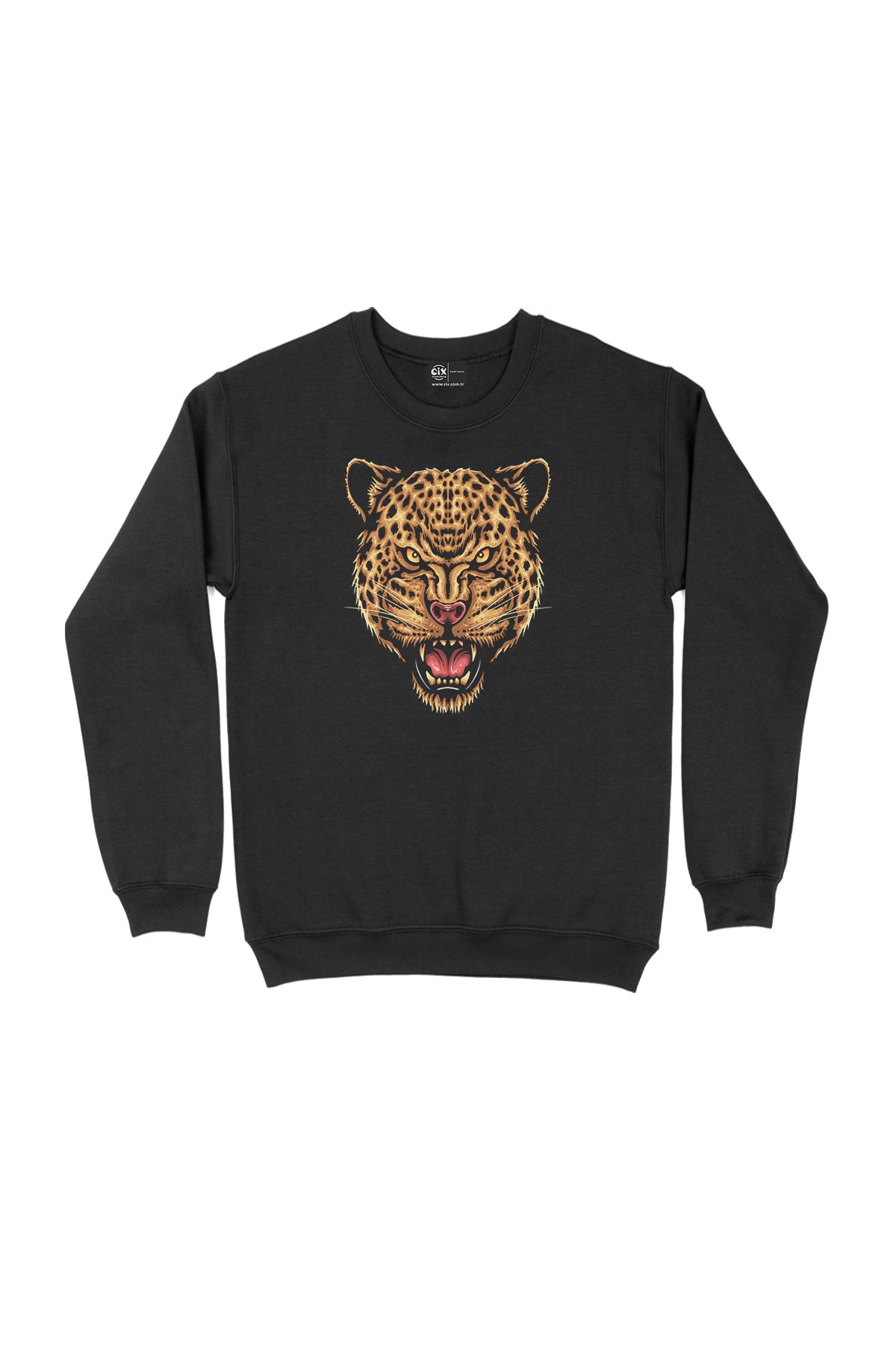 Kızgın Kaplan Siyah Sweatshirt