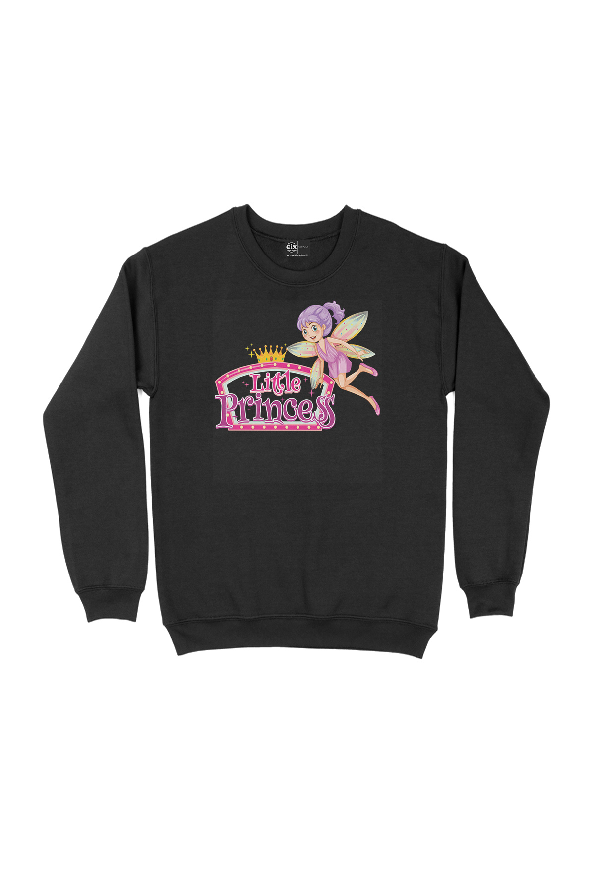 Küçük Prenses Little Princess Siyah Sweatshirt