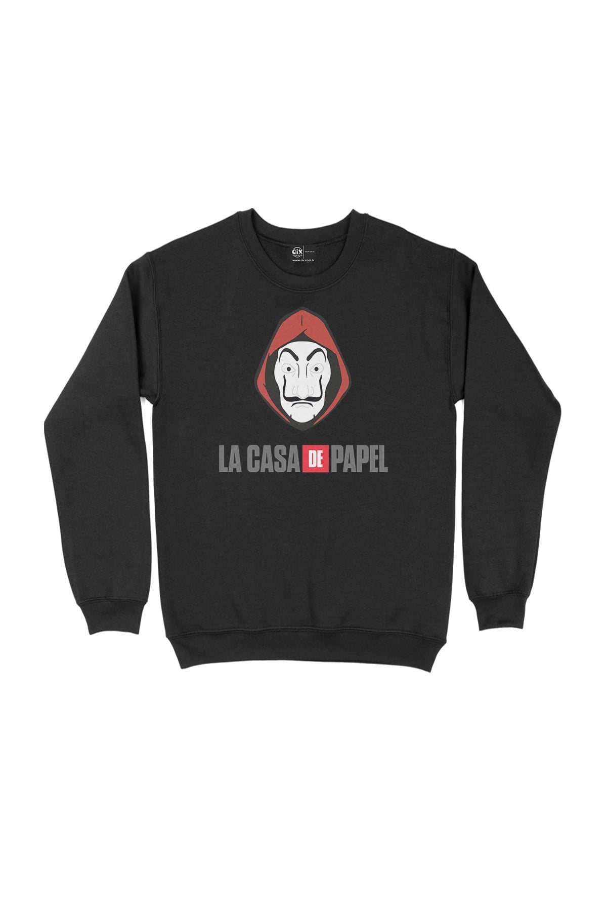 La Casa De Papel Siyah Sweatshirt