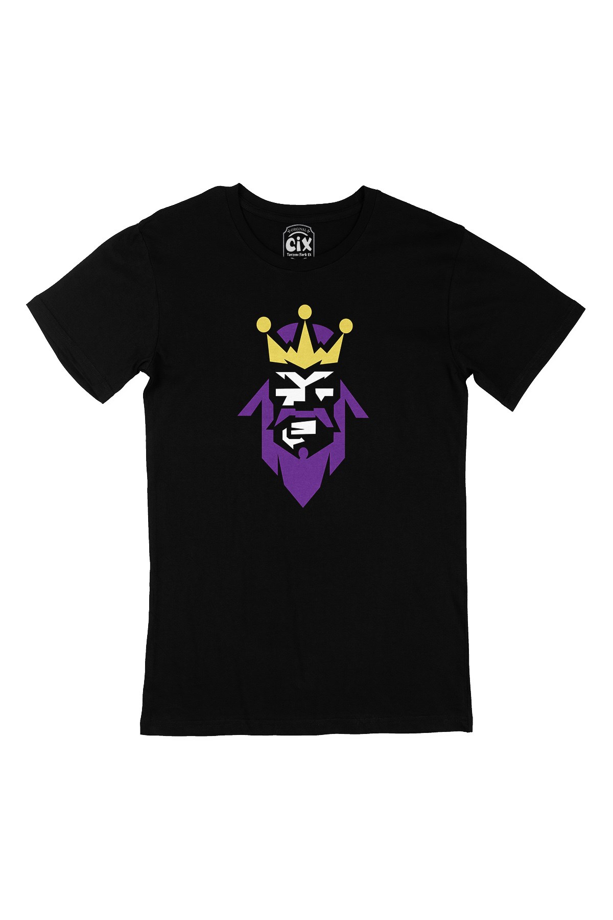 LA King Siyah Tişört