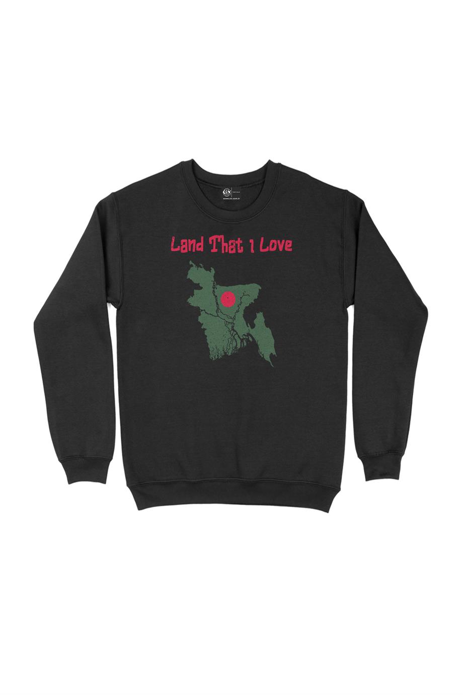 Land That I Love Bangladeş Sweatshirt Land That I Love Bangladeş Sweatshirt - Ücretsiz Kargo