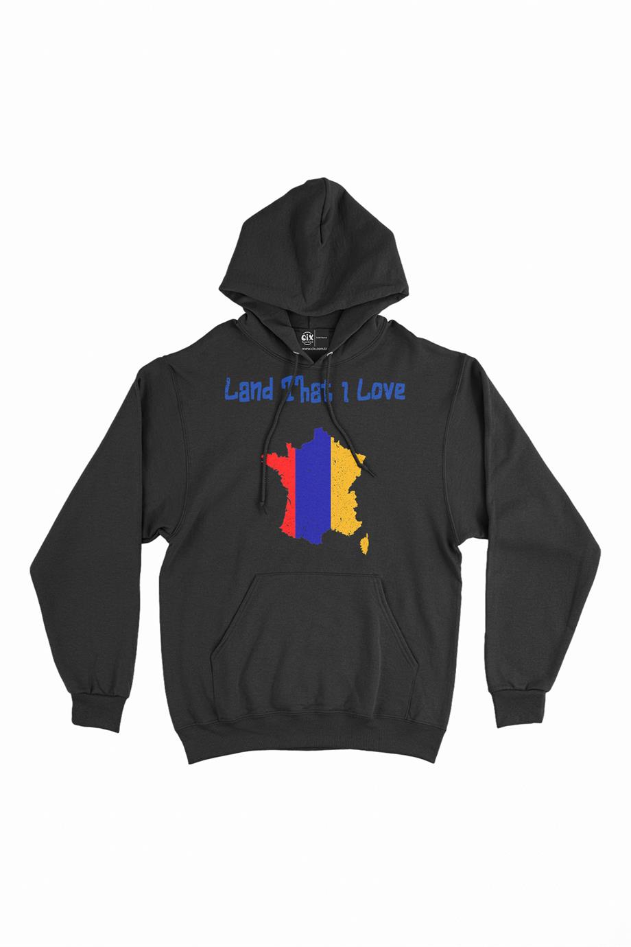 Land That I Love Ermenistan Kapşonlu Sweatshirt Hoodie Land That I Love Ermenistan Kapşonlu Sweatshirt Hoodie - Ücretsiz Kargo