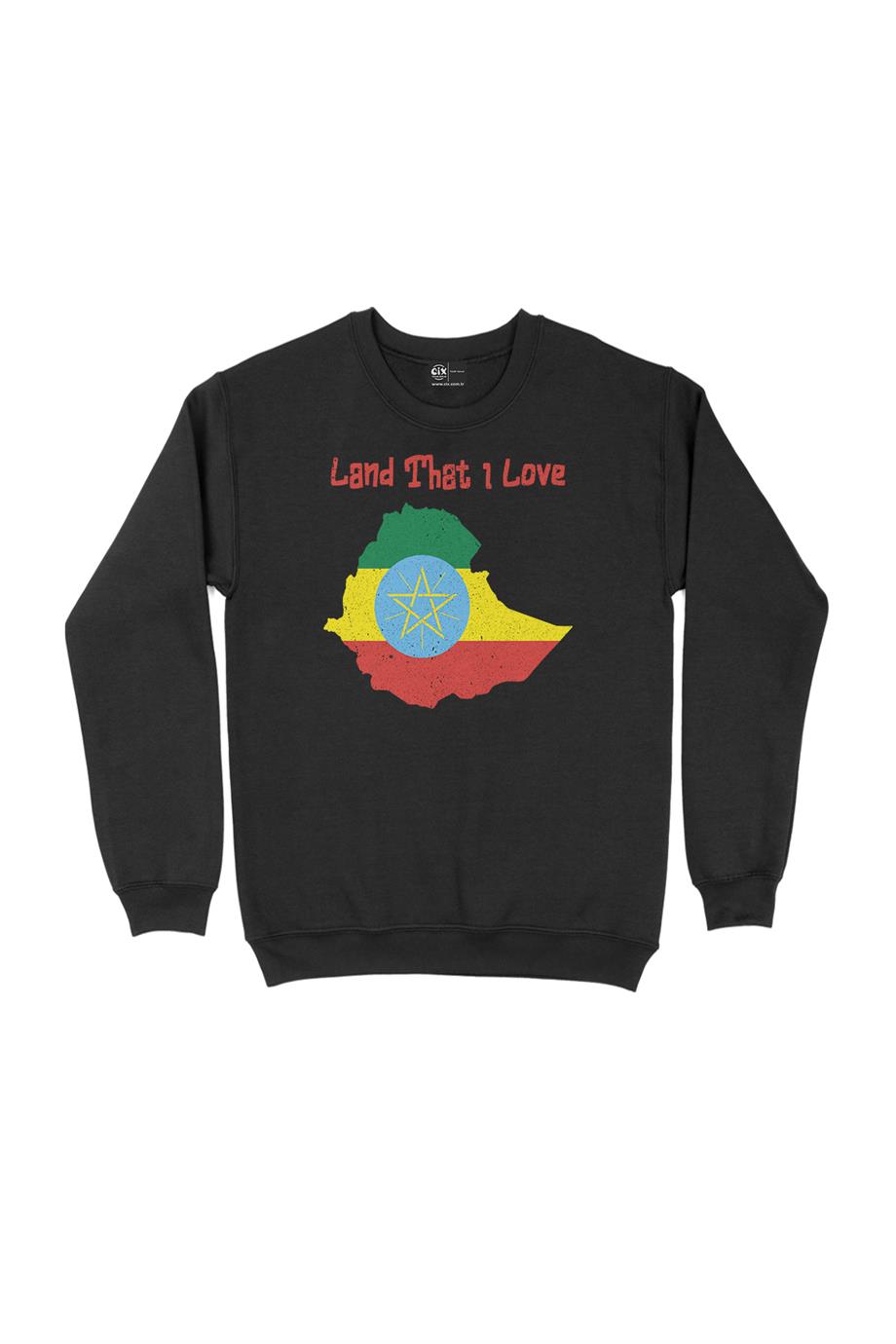 Land That I Love Etiyopya Sweatshirt Land That I Love Etiyopya Sweatshirt - Ücretsiz Kargo