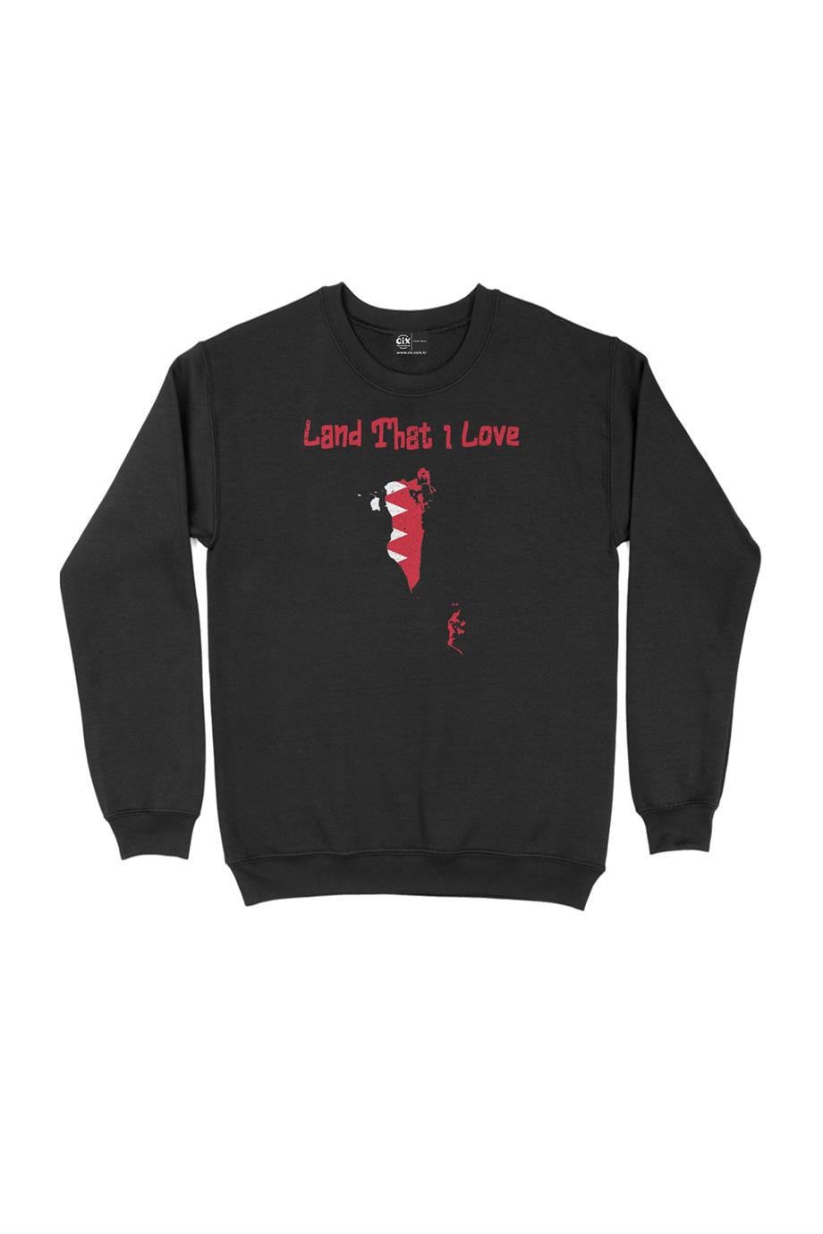 Land That I Love Katar Sweatshirt Land That I Love Katar Sweatshirt - Ücretsiz Kargo