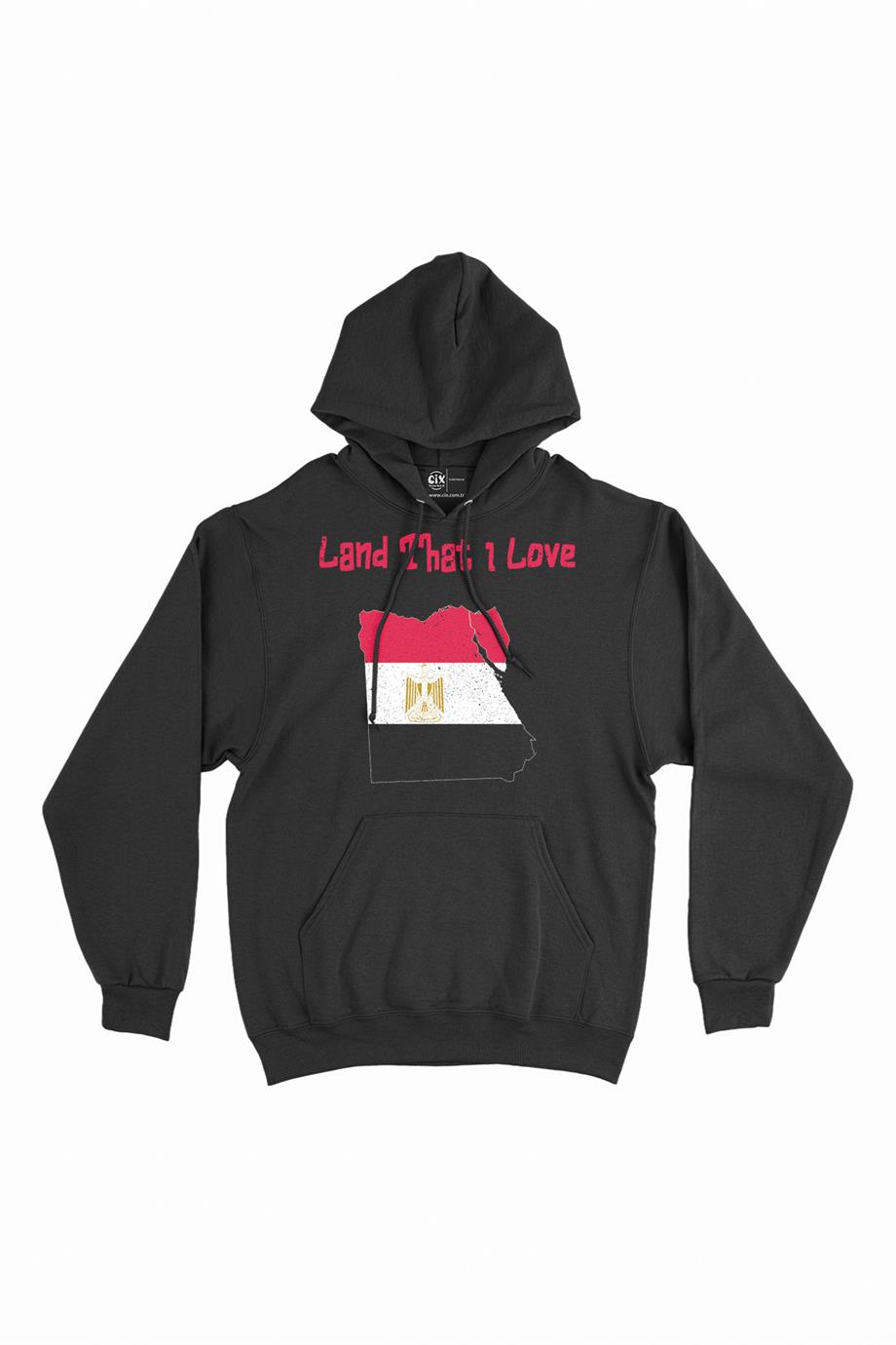Land That I Love Mısır Kapşonlu Sweatshirt Hoodie Land That I Love Mısır Kapşonlu Sweatshirt Hoodie - Ücretsiz Kargo
