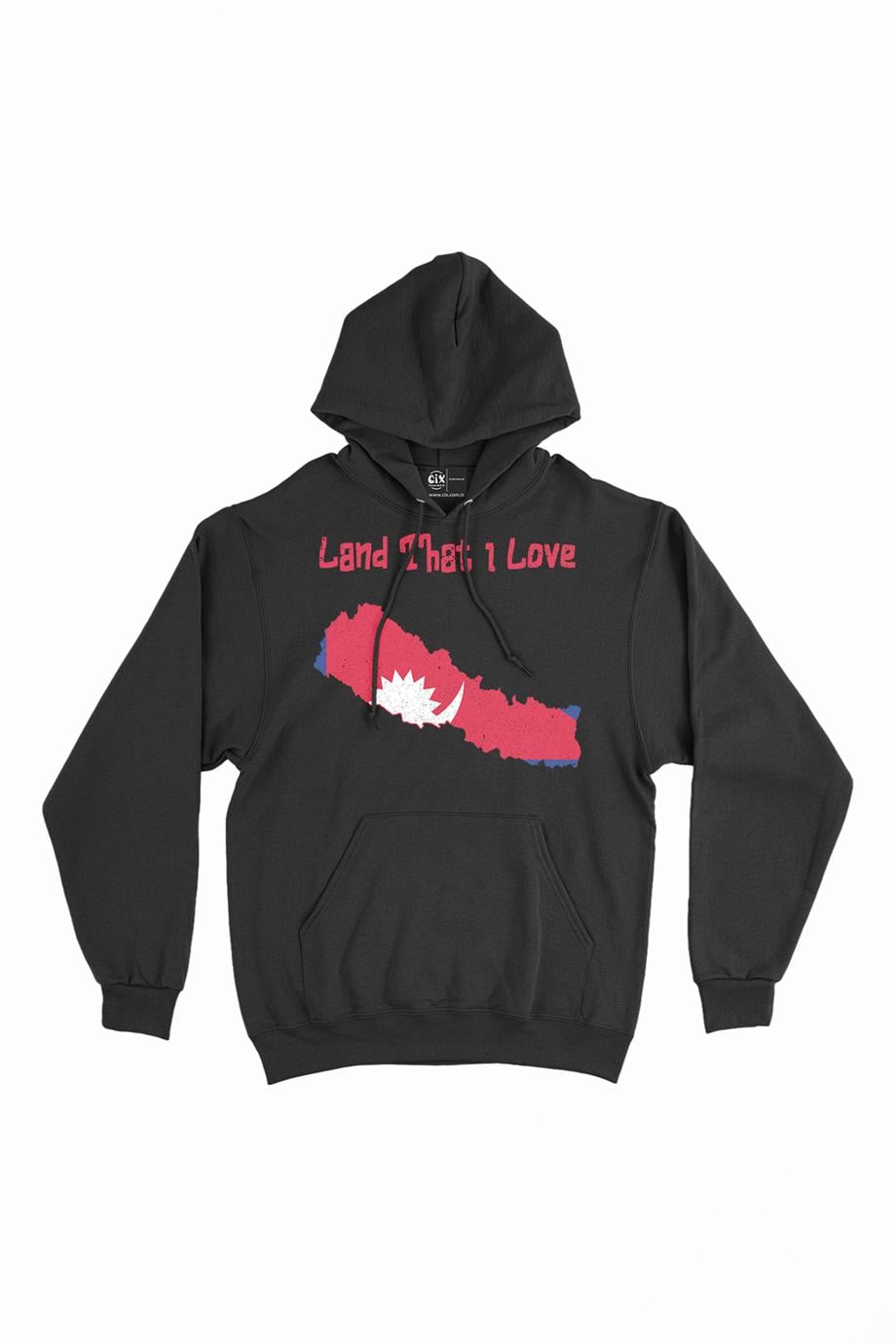 Land That I Love Nepal Kapşonlu Sweatshirt Hoodie Land That I Love Nepal Kapşonlu Sweatshirt Hoodie - Ücretsiz Kargo