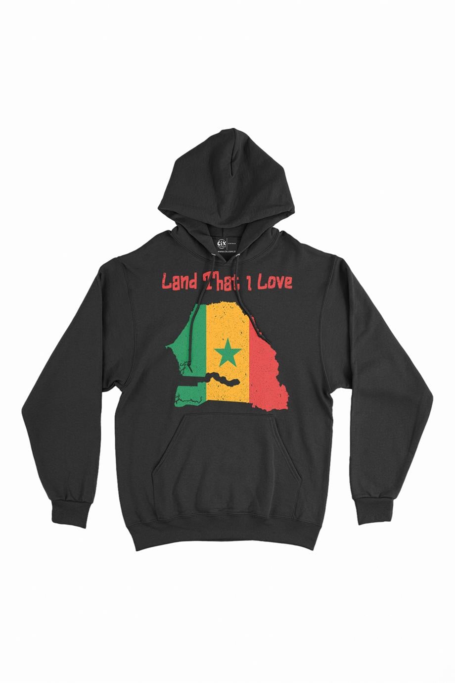 Land That I Love Senegal Kapşonlu Sweatshirt Hoodie Land That I Love Senegal Kapşonlu Sweatshirt Hoodie - Ücretsiz Kargo