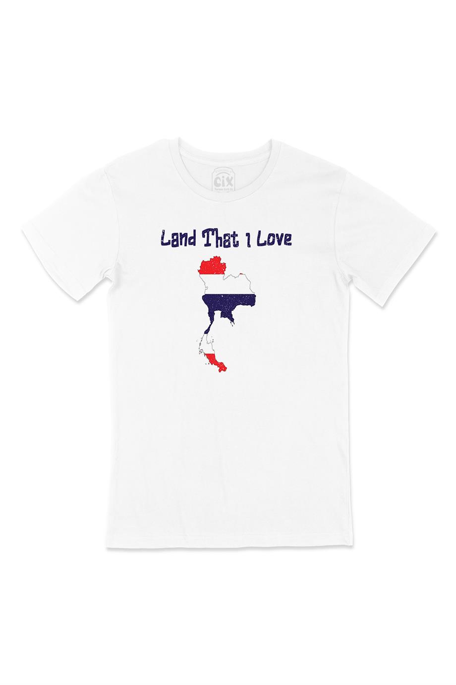 Land That I Love Tayland Beyaz Tişört