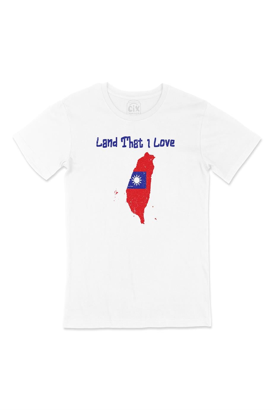 Land That I Love Tayvan Beyaz Tişört