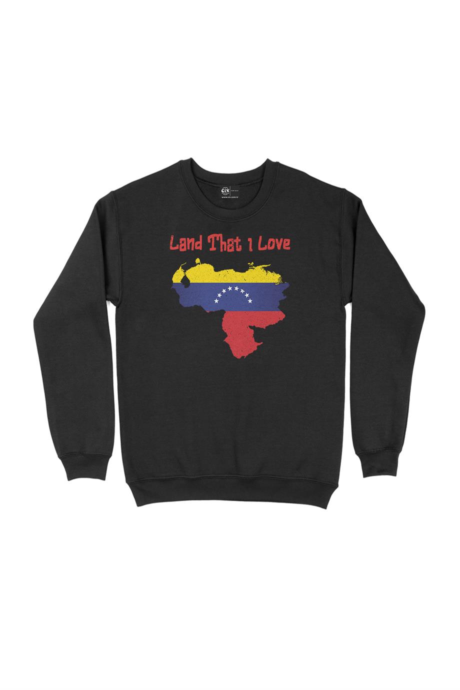Land That I Love Venezuela Sweatshirt Land That I Love Venezuela Sweatshirt - Ücretsiz Kargo