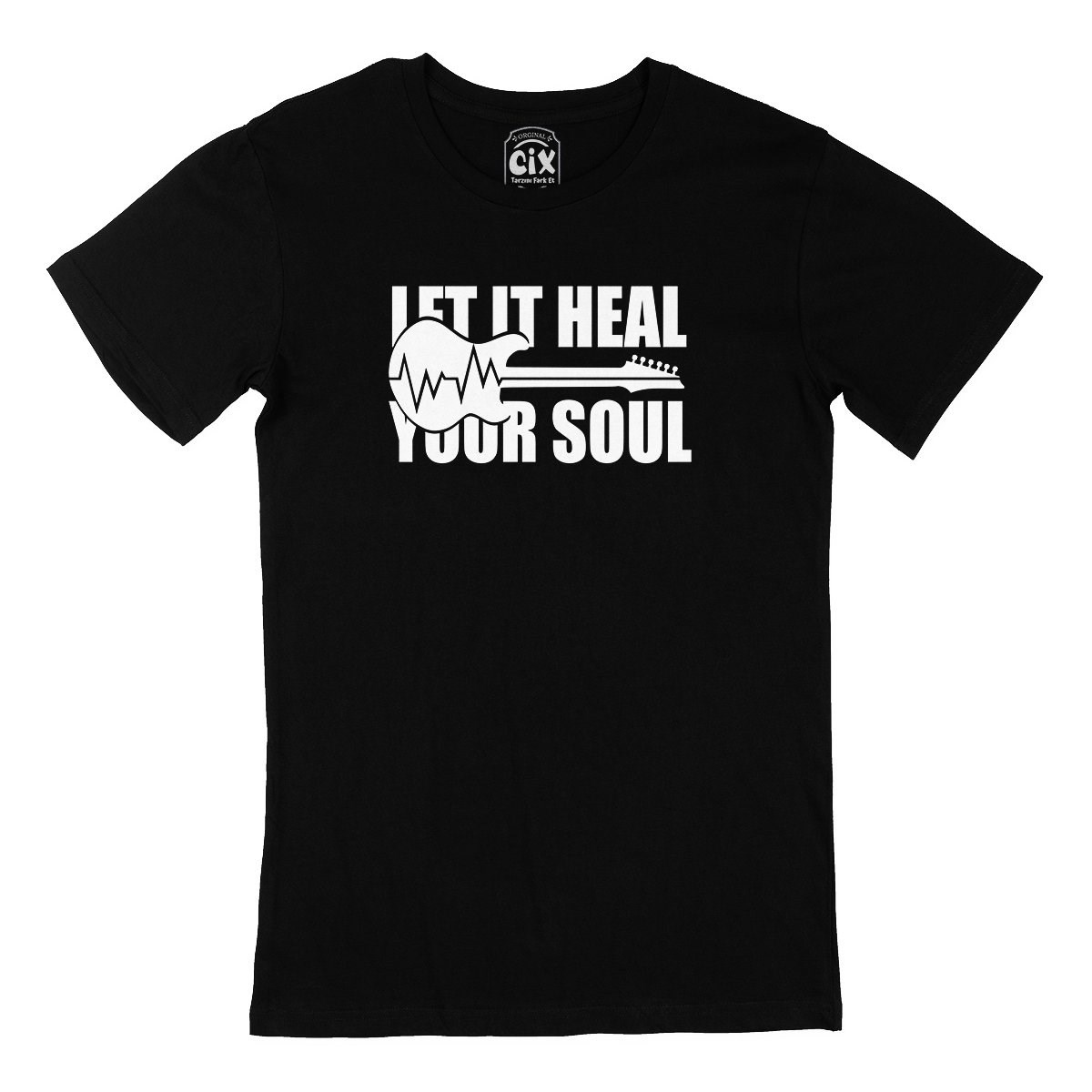 Let It Heal Your Soul Siyah Tişört