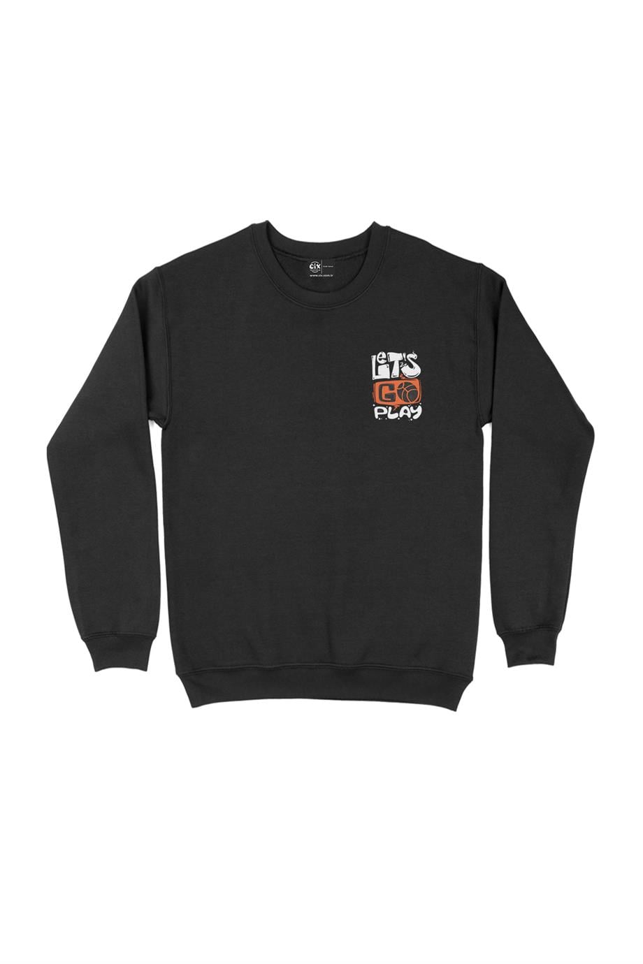 Lets Go Play Basketball Cep Tasarım Baskılı Sweatshirt Lets Go Play Basketball Cep Tasarım Baskılı Sweatshirt - Ücretsiz Kargo