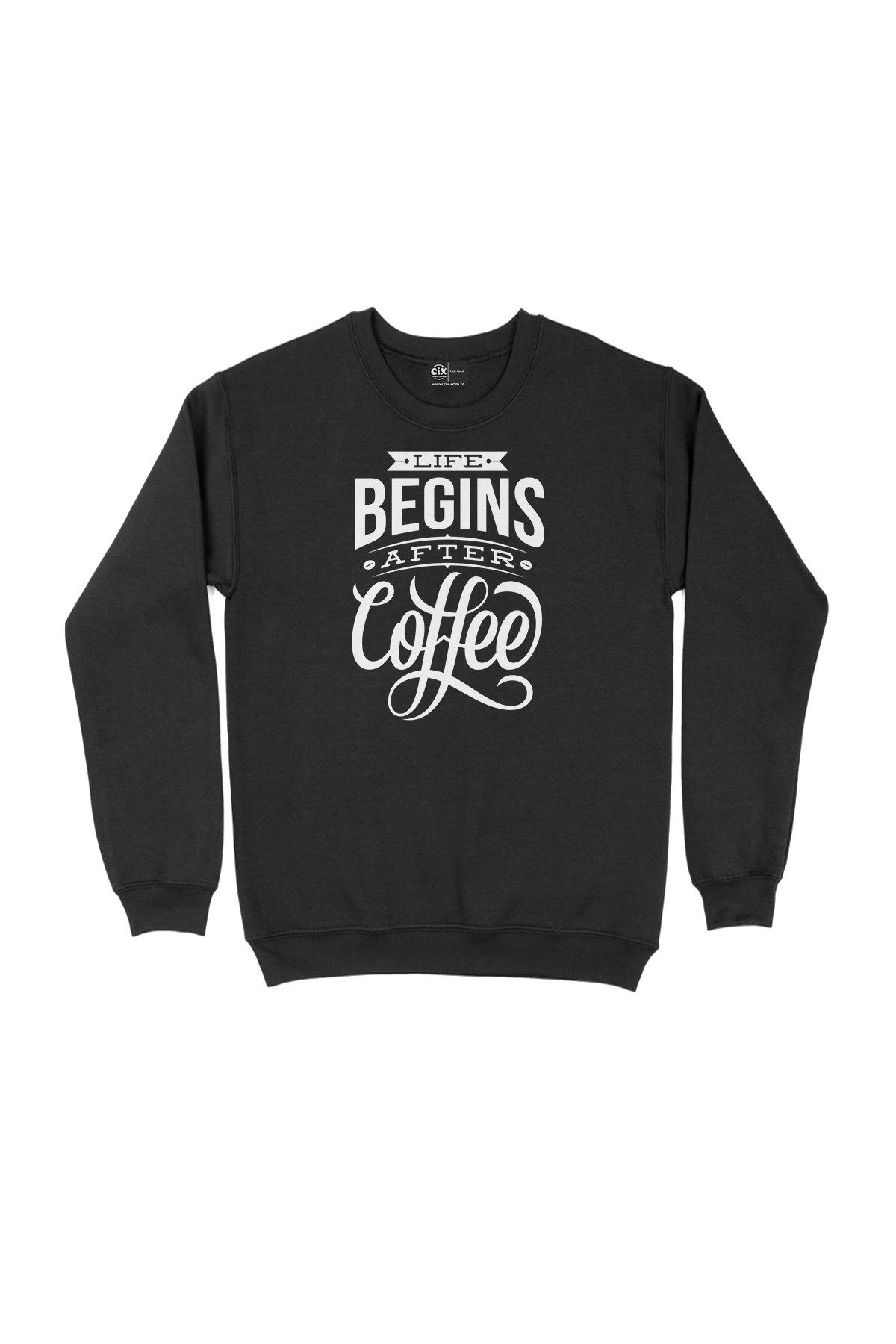 Life Begins After Coffee Sweatshirt