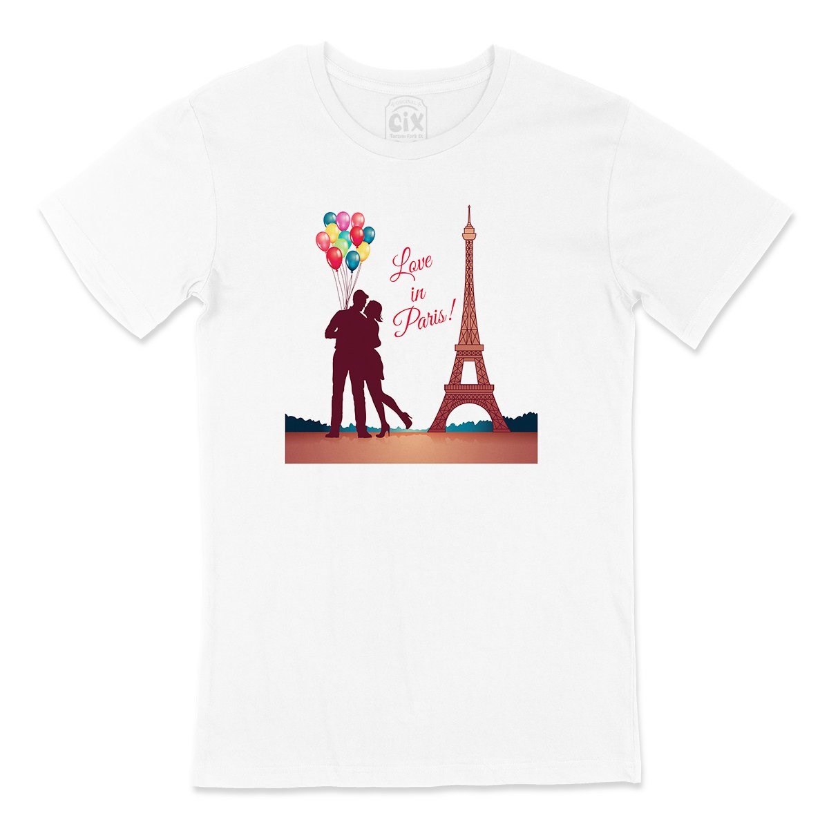 Love In Paris Tişört