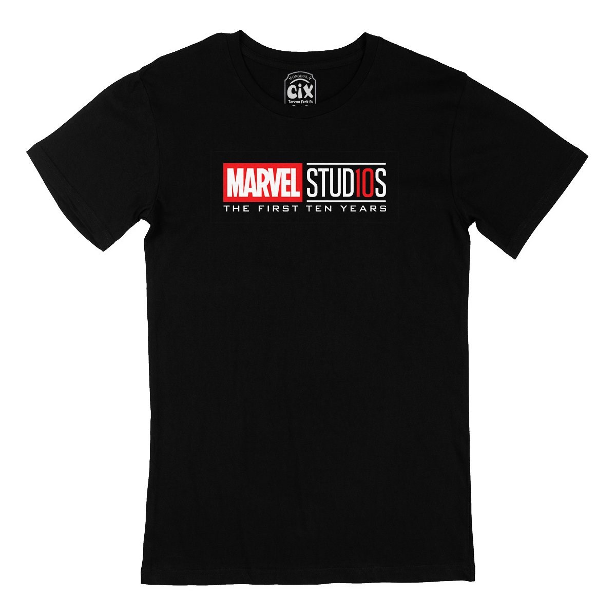 Marvel Studious 10. Yıl Siyah Tişört