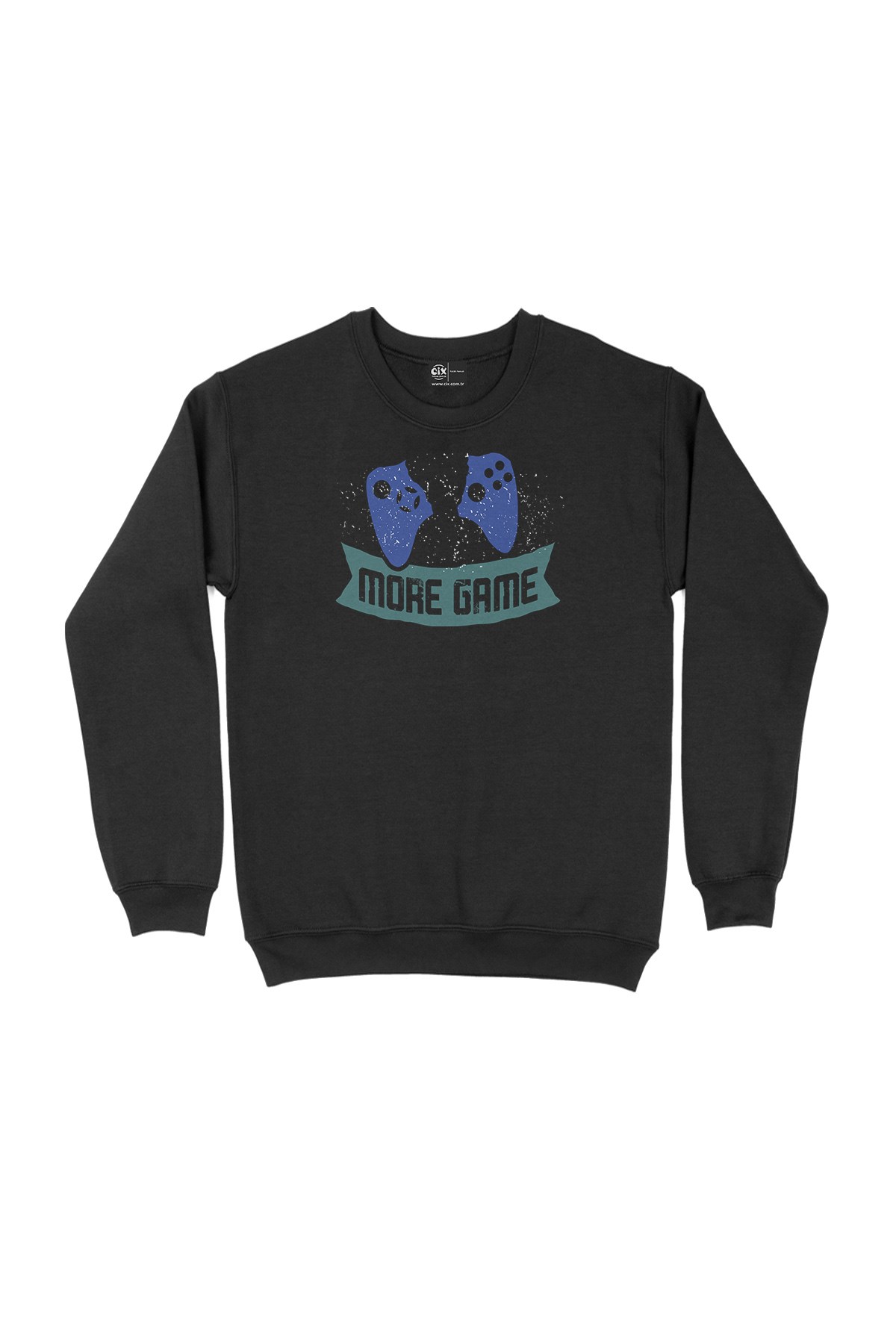 Mavi More Game Siyah Sweatshirt