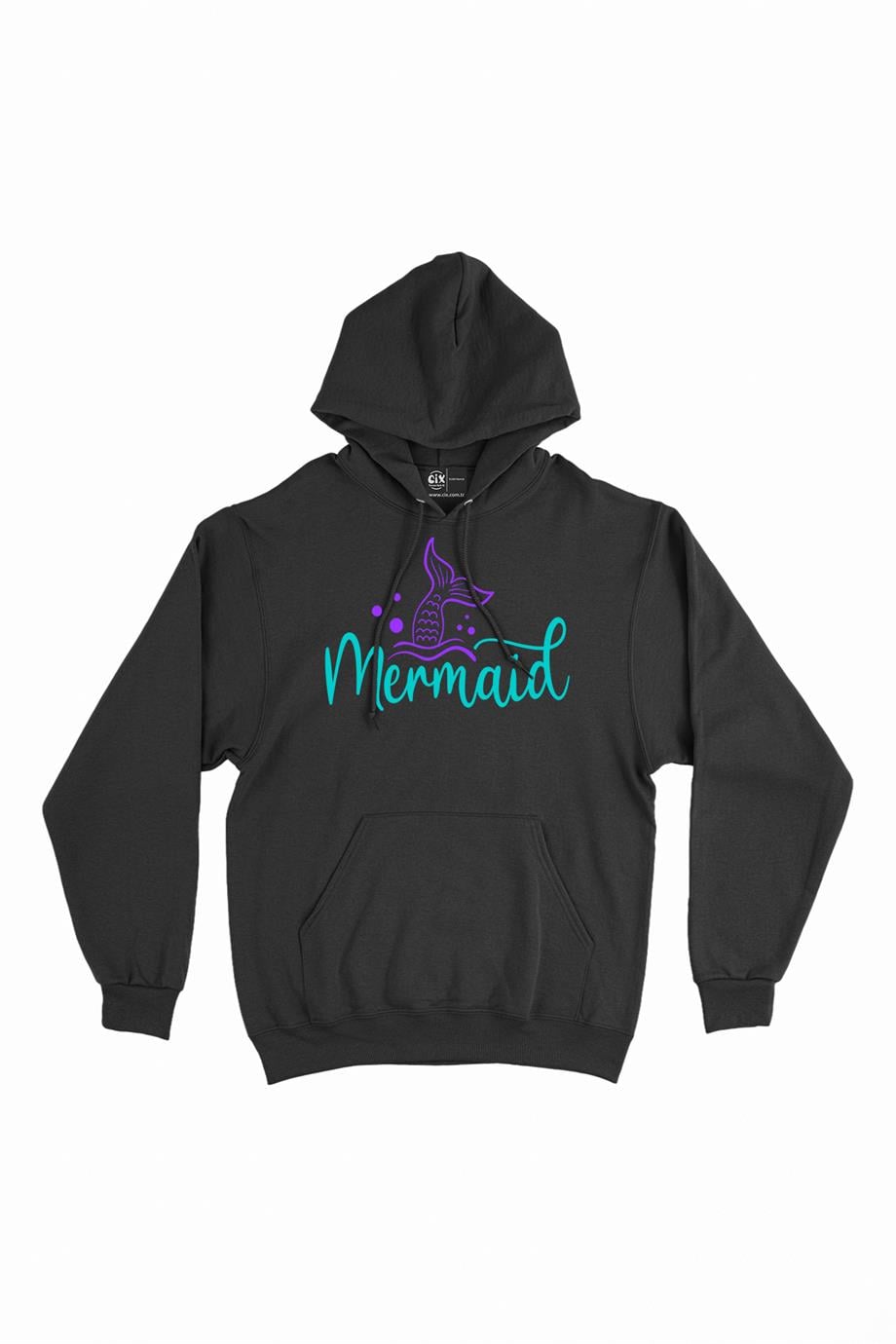 Mermaid Kapşonlu Sweatshirt Hoodie Mermaid Kapşonlu Sweatshirt Hoodie - Ücretsiz Kargo