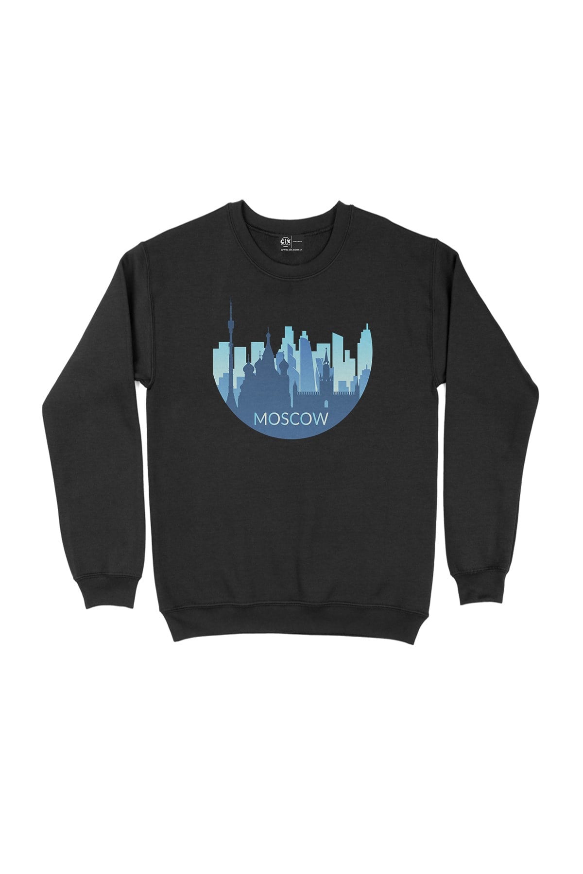 Moskova Siyah Sweatshirt