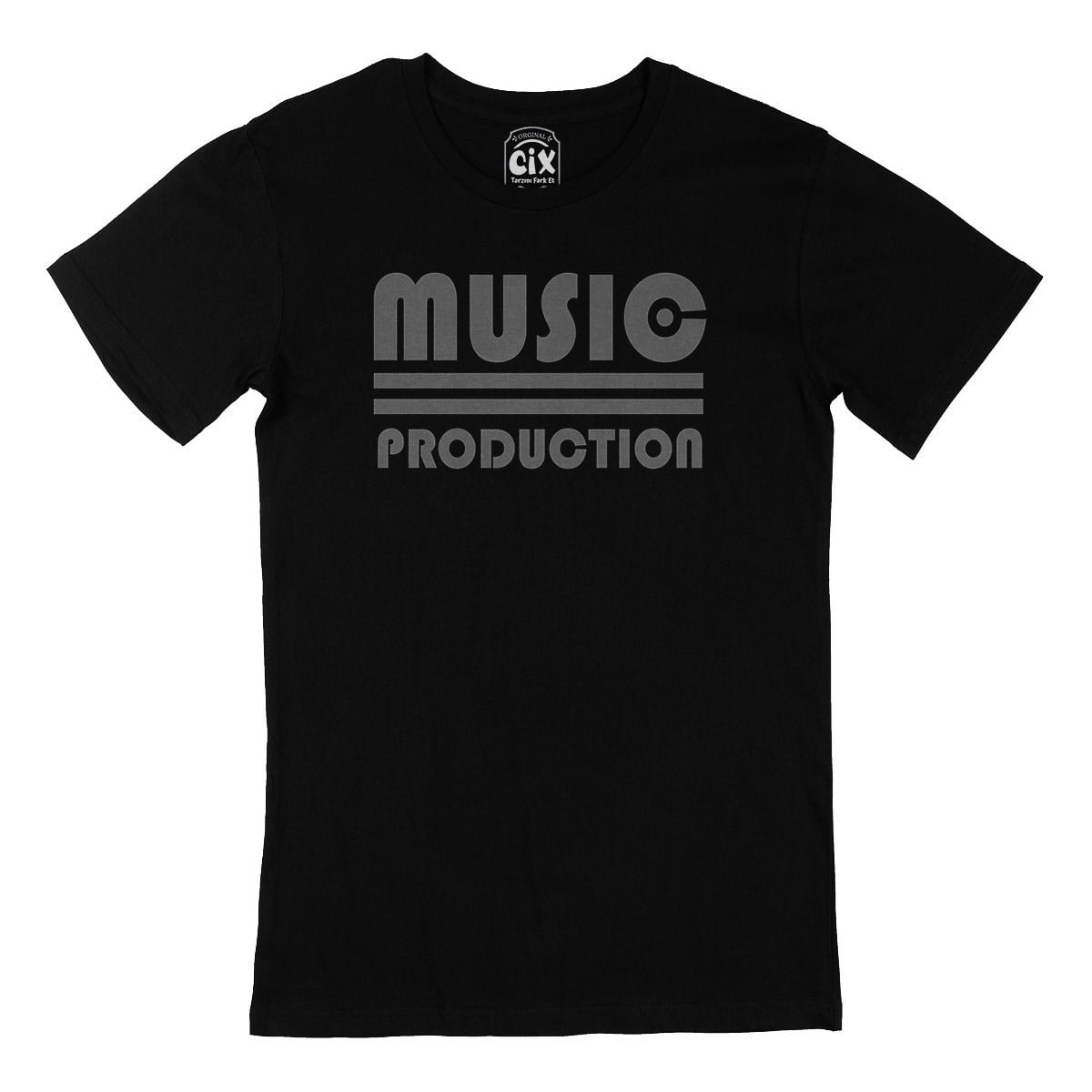 Music Production Siyah Tişört