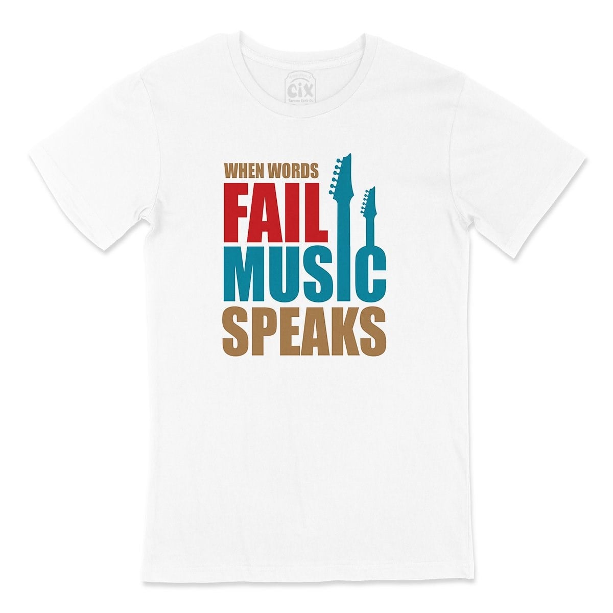 Music Speaks Tişört
