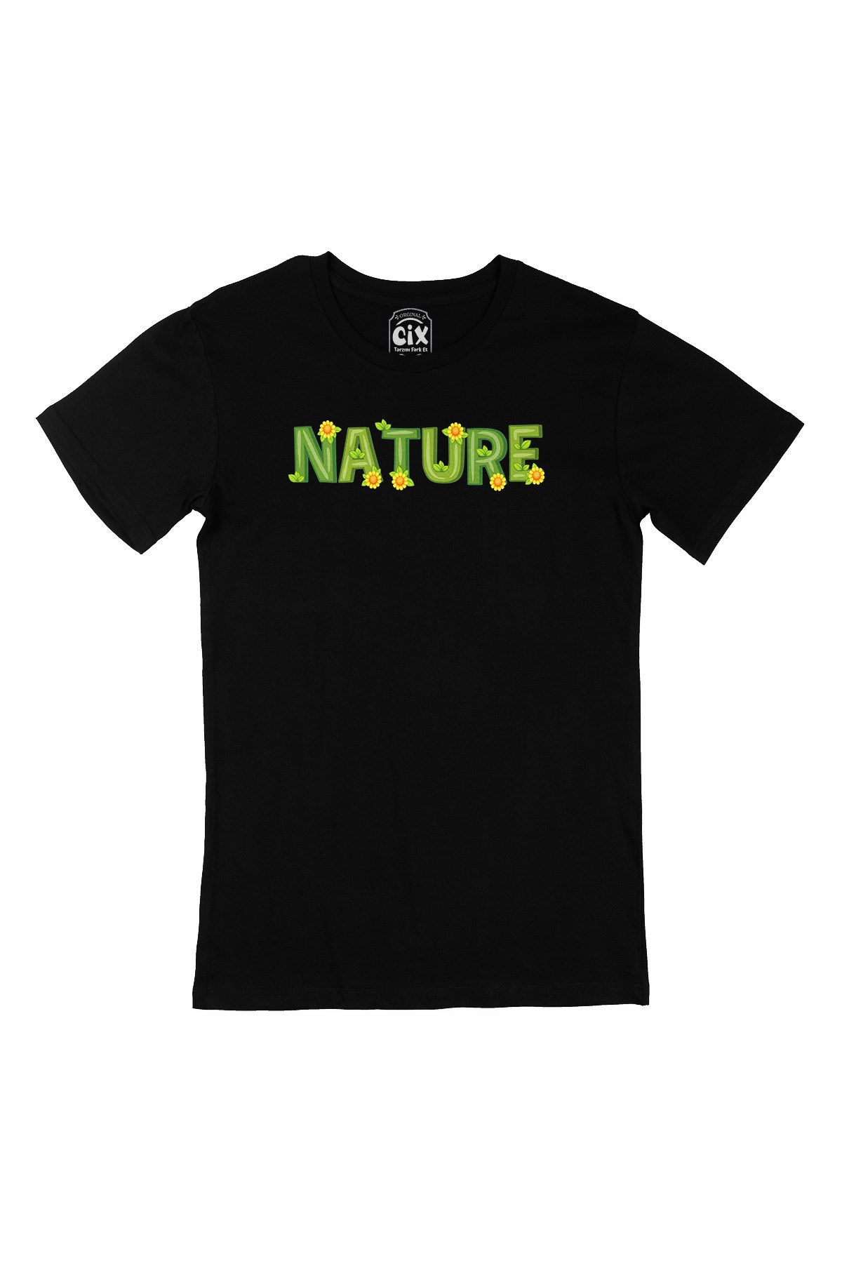 Nature Doğa Siyah Tişört
