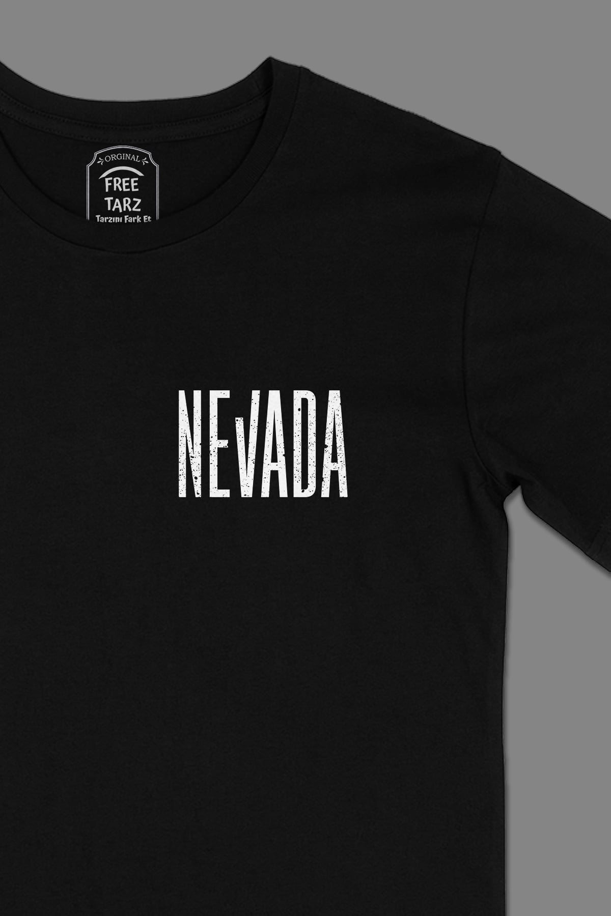 Nevada Cep Tasarımlı Siyah Tişört Nevada Cep Tasarımlı Siyah Tişört - Ücretsiz Kargo