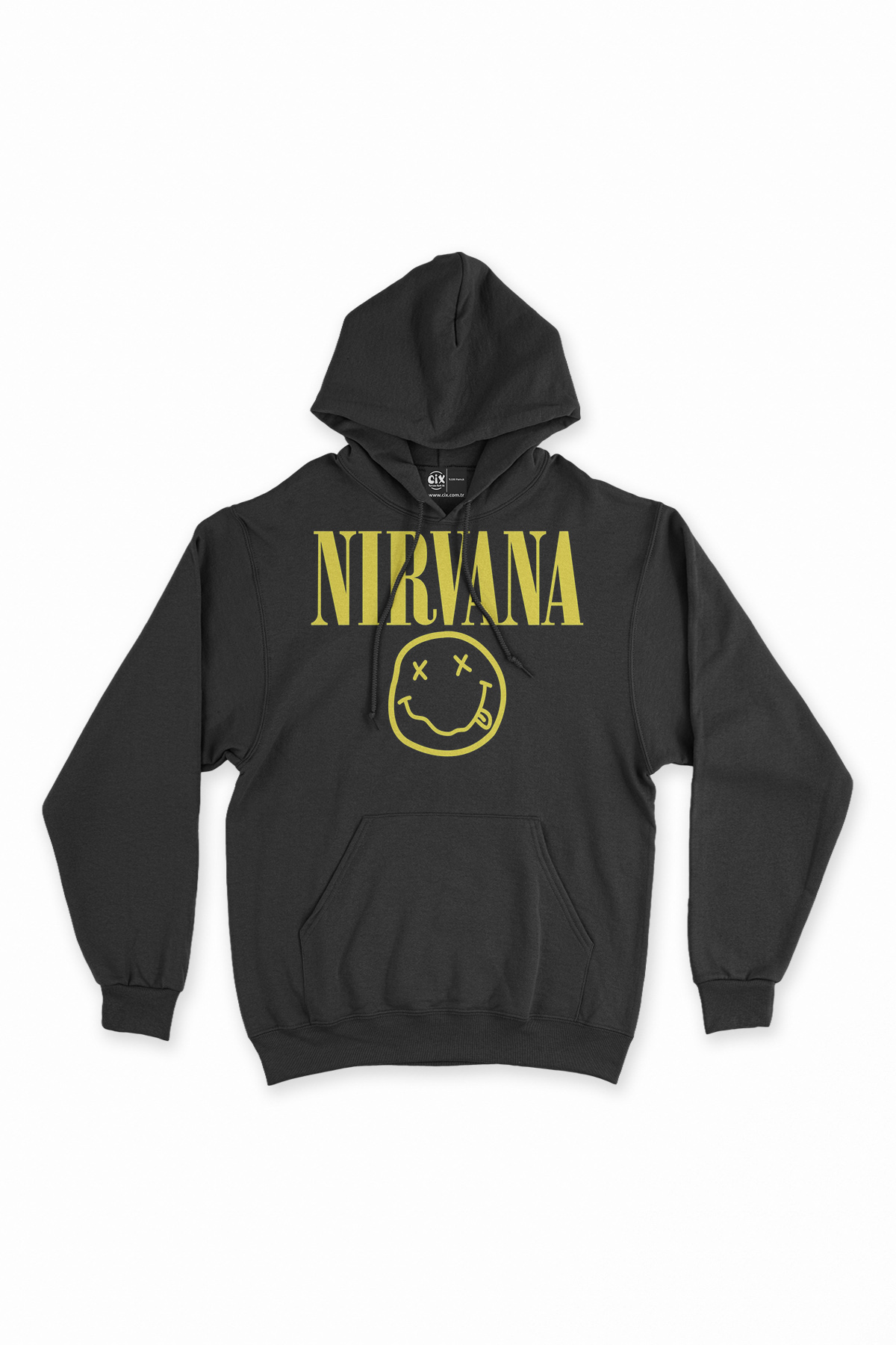 Nirvana Siyah Sweatshirt Hoodie