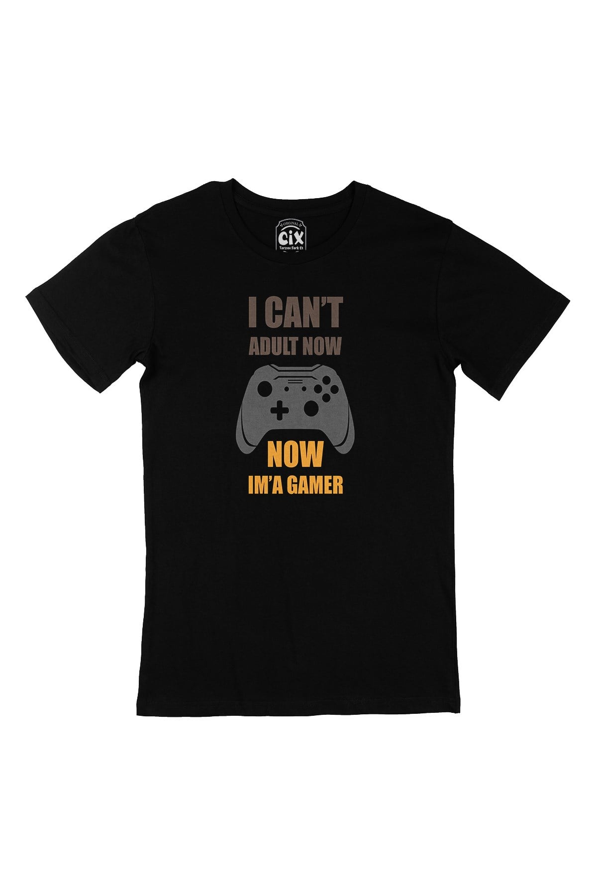 Now I Am A Gamer Siyah Tişört