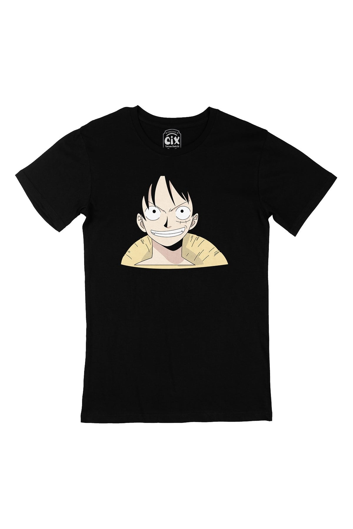 One Piece Monkey D. Luffy Siyah Tişört