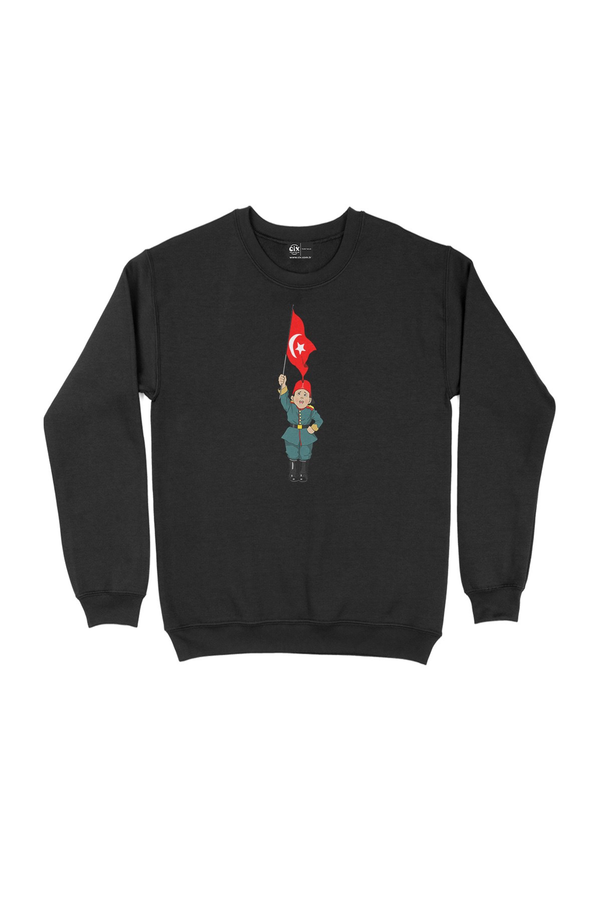 Osmanlı Çocuğu Siyah Sweatshirt