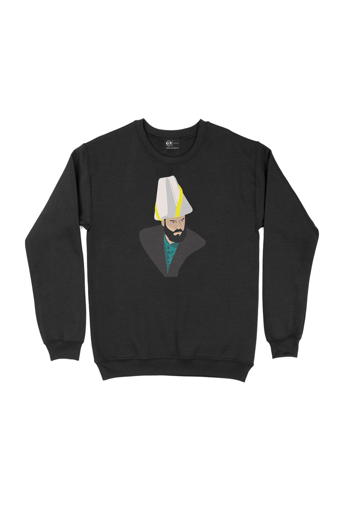 Osmanlı Veziri Siyah Sweatshirt