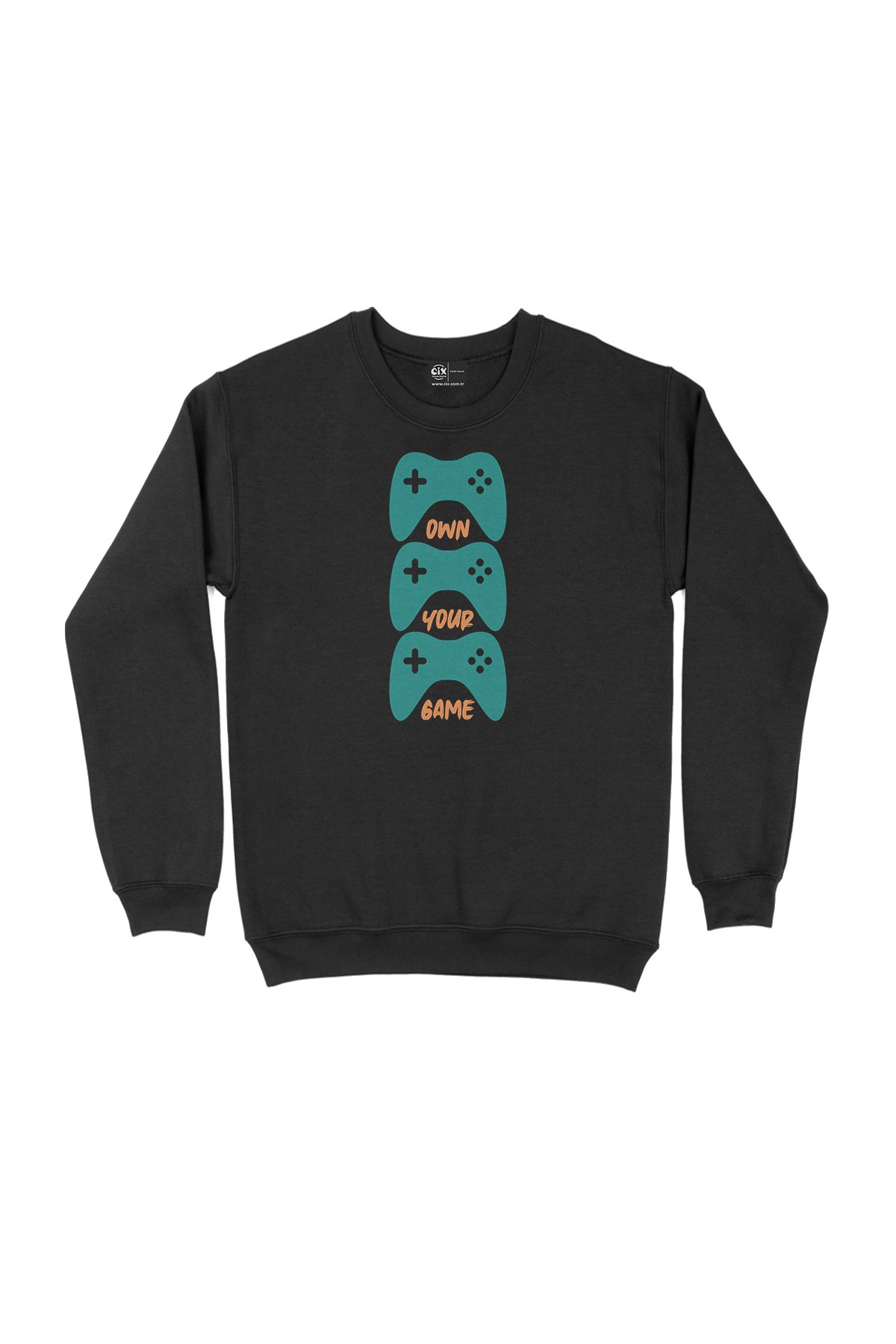 Own Your Game Siyah Sweatshirt