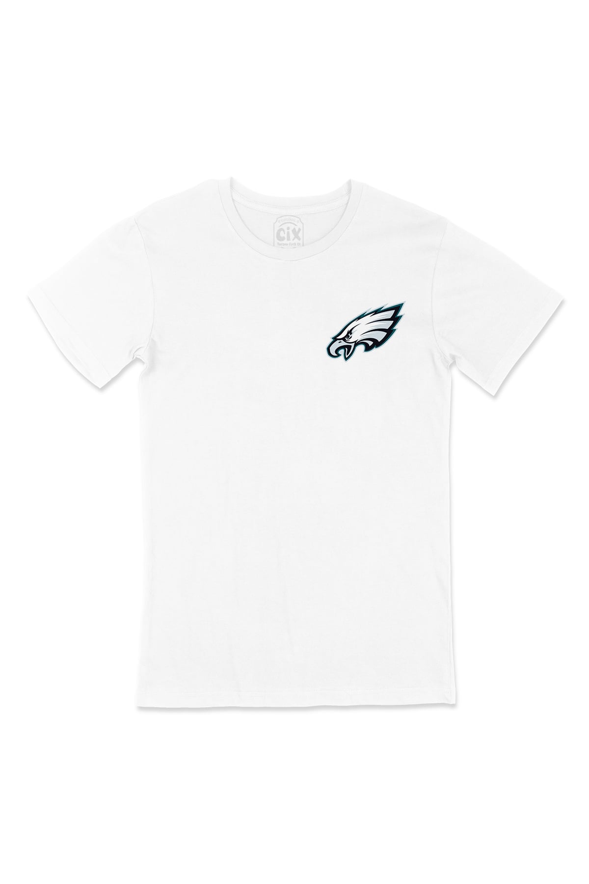 Philadelphia Eagles Cep Logo Tasarımlı Beyaz Tişört