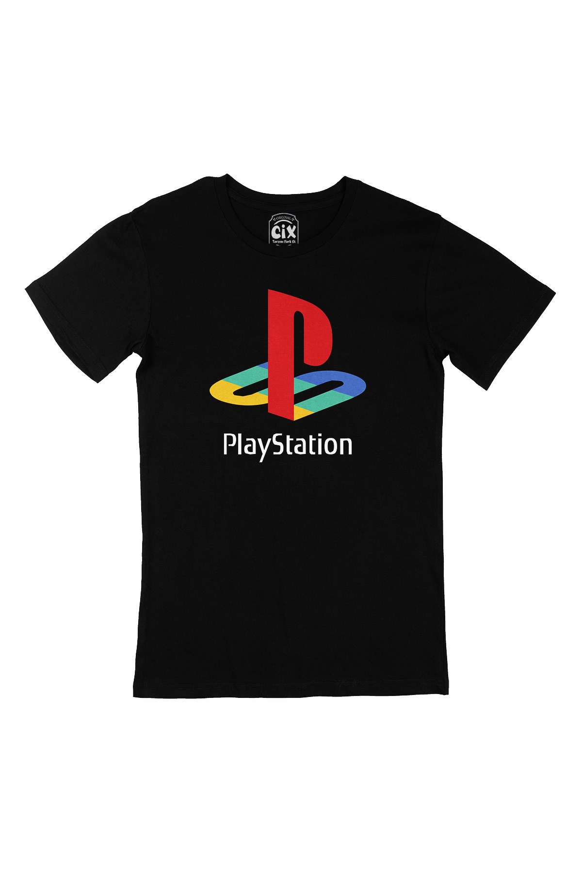 Play Station Siyah Tişört