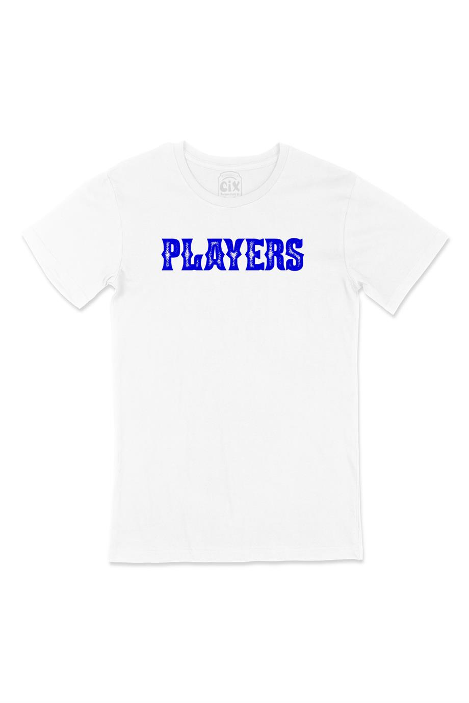 Players Oyuncular Beyaz Tişört