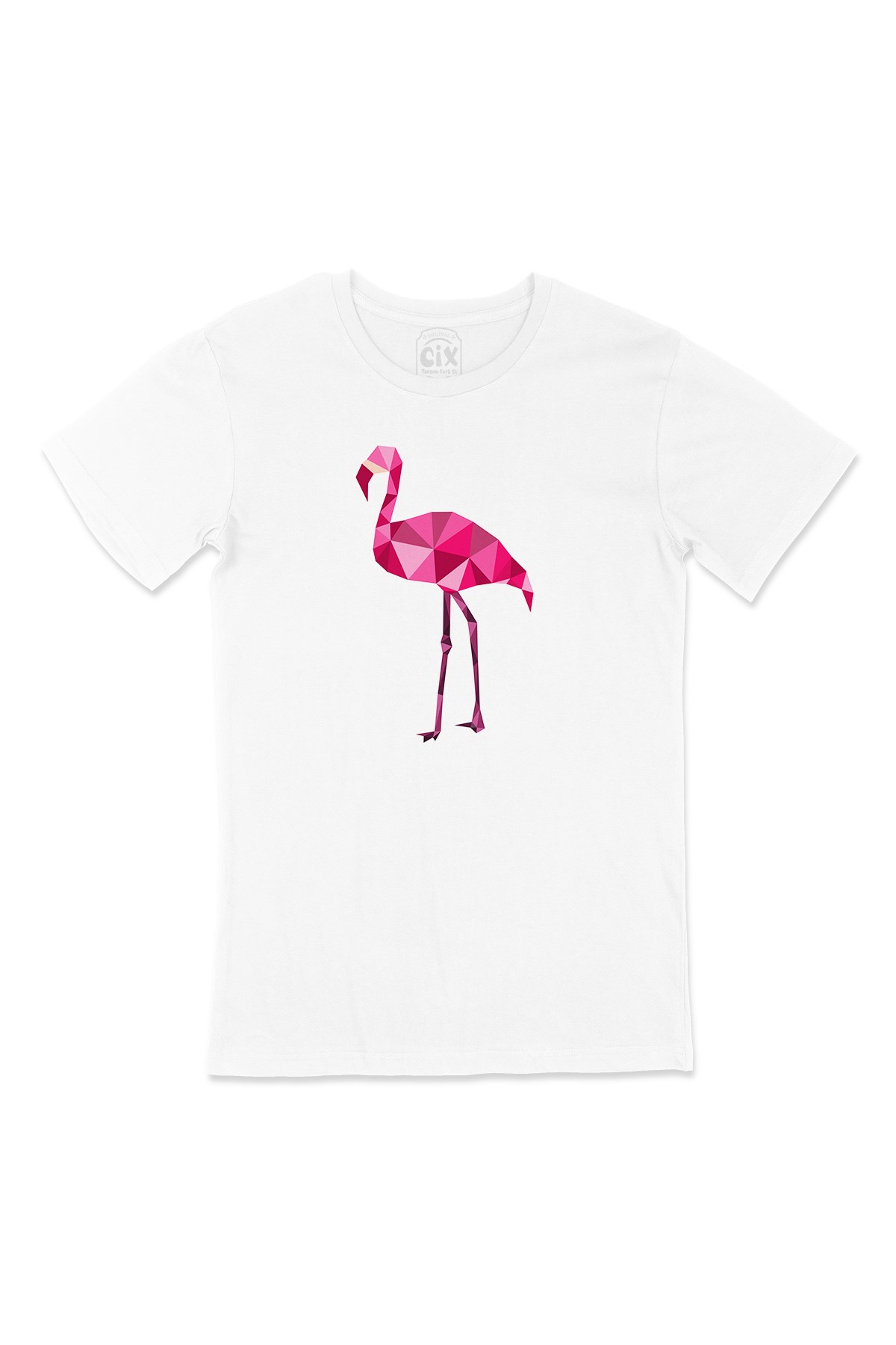 Polygon Flamingo Tişört
