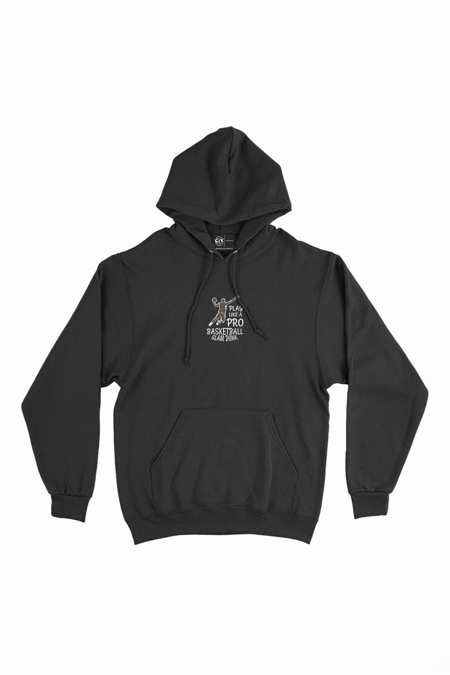Pro Basketball Minimal Kapşonlu Sweatshirt Hoodie Pro Basketball Minimal Kapşonlu Sweatshirt Hoodie - Ücretsiz Kargo